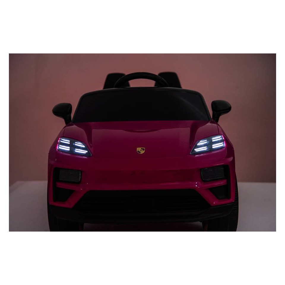 ES-Toys Elektro Kinderfahrzeug „Porsche Macan“ – Lizenziert – 12V10A Akku, 2,4Ghz Fernsteuerung, MP3+Leder+EVA – Pink ES-Toys Elektro Kinderfahrzeug „Porsche Macan“ – Lizenziert – 12V10A Akku, 2,4Ghz Fernsteuerung, MP3+Leder+EVA – Pink