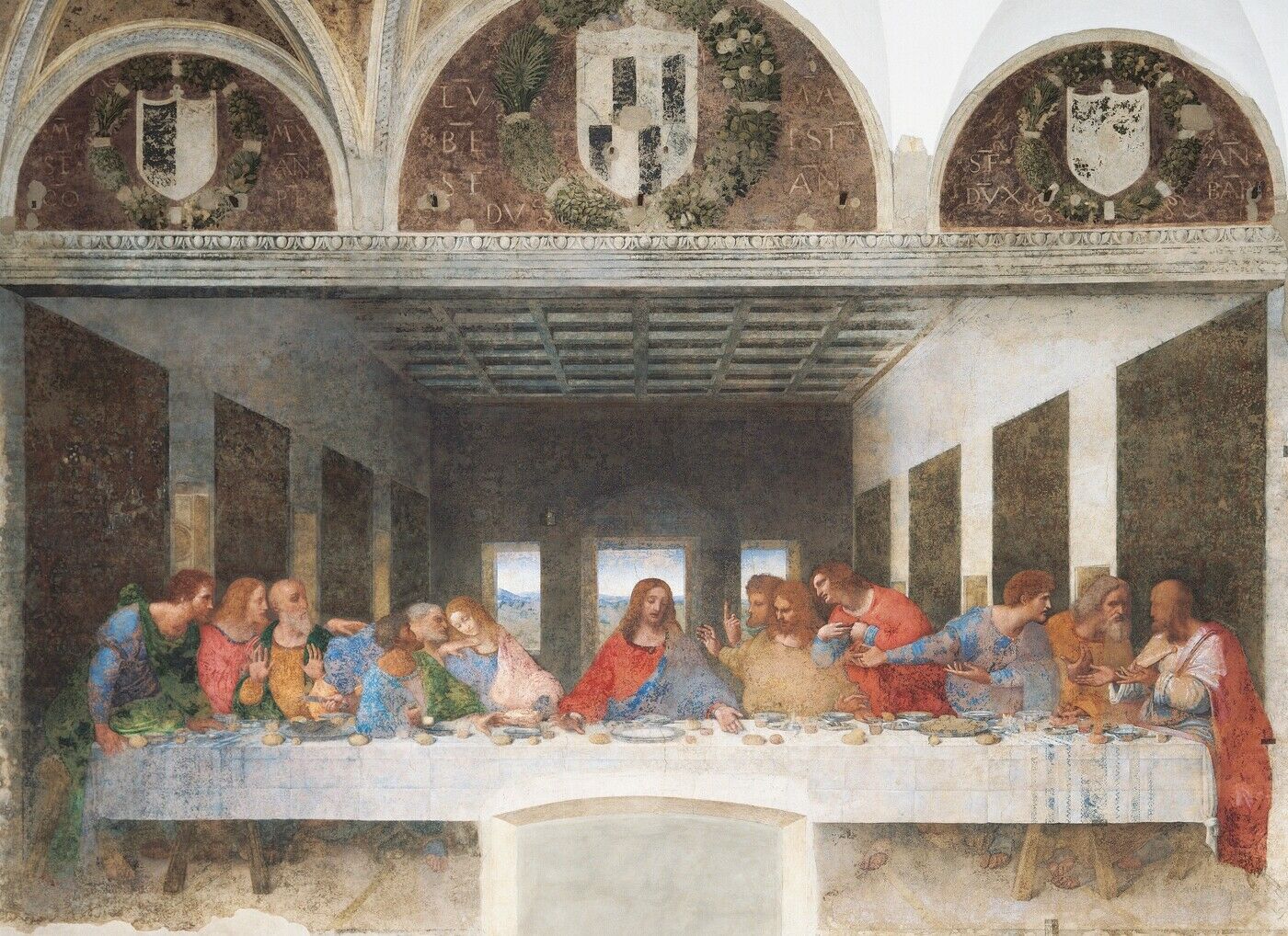 Das letze Abendmahl, Da Vinci - 1000 Puzzleteile
