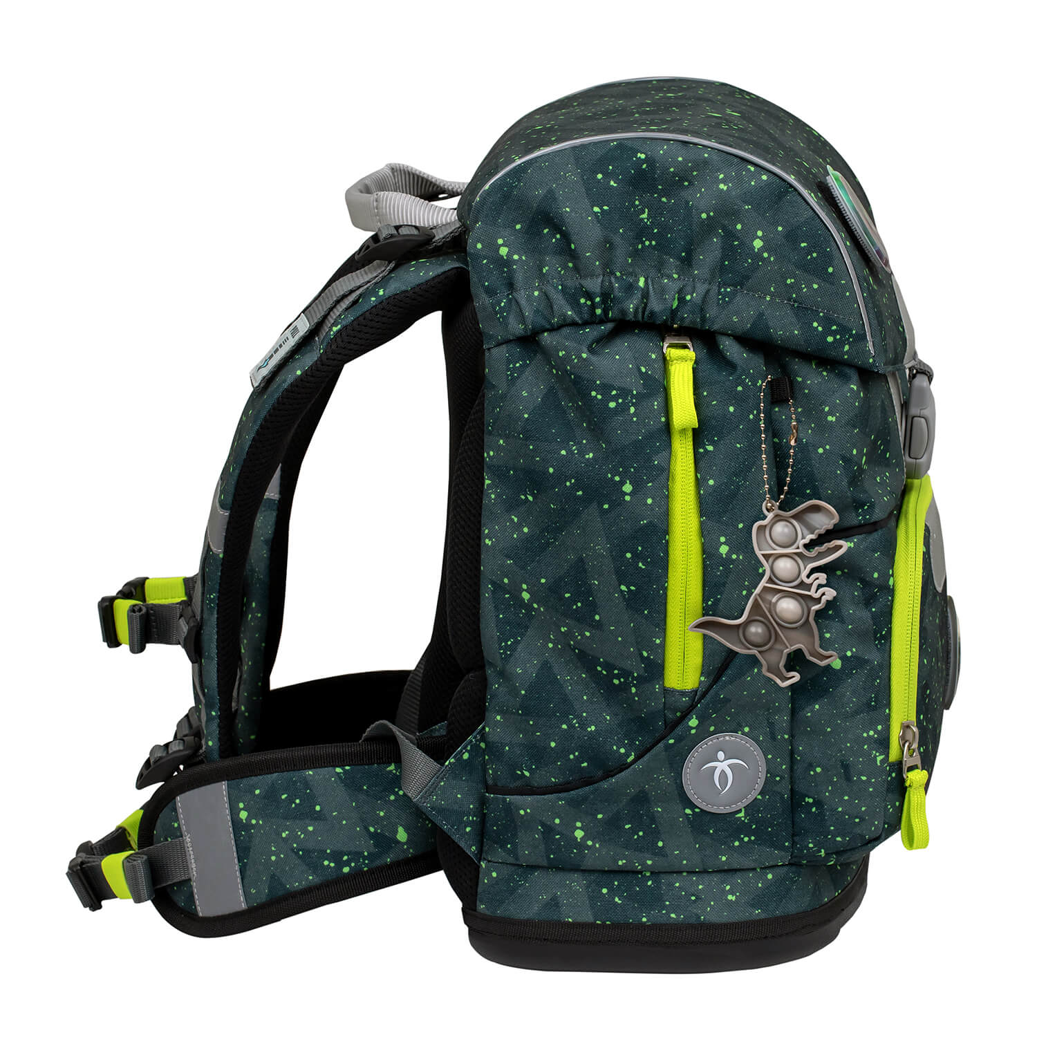 Rucksack Motion ergonomisches Schulranzen Set 5-teilig Green Splash Rucksack Motion ergonomisches Schulranzen Set 5-teilig Green Splash