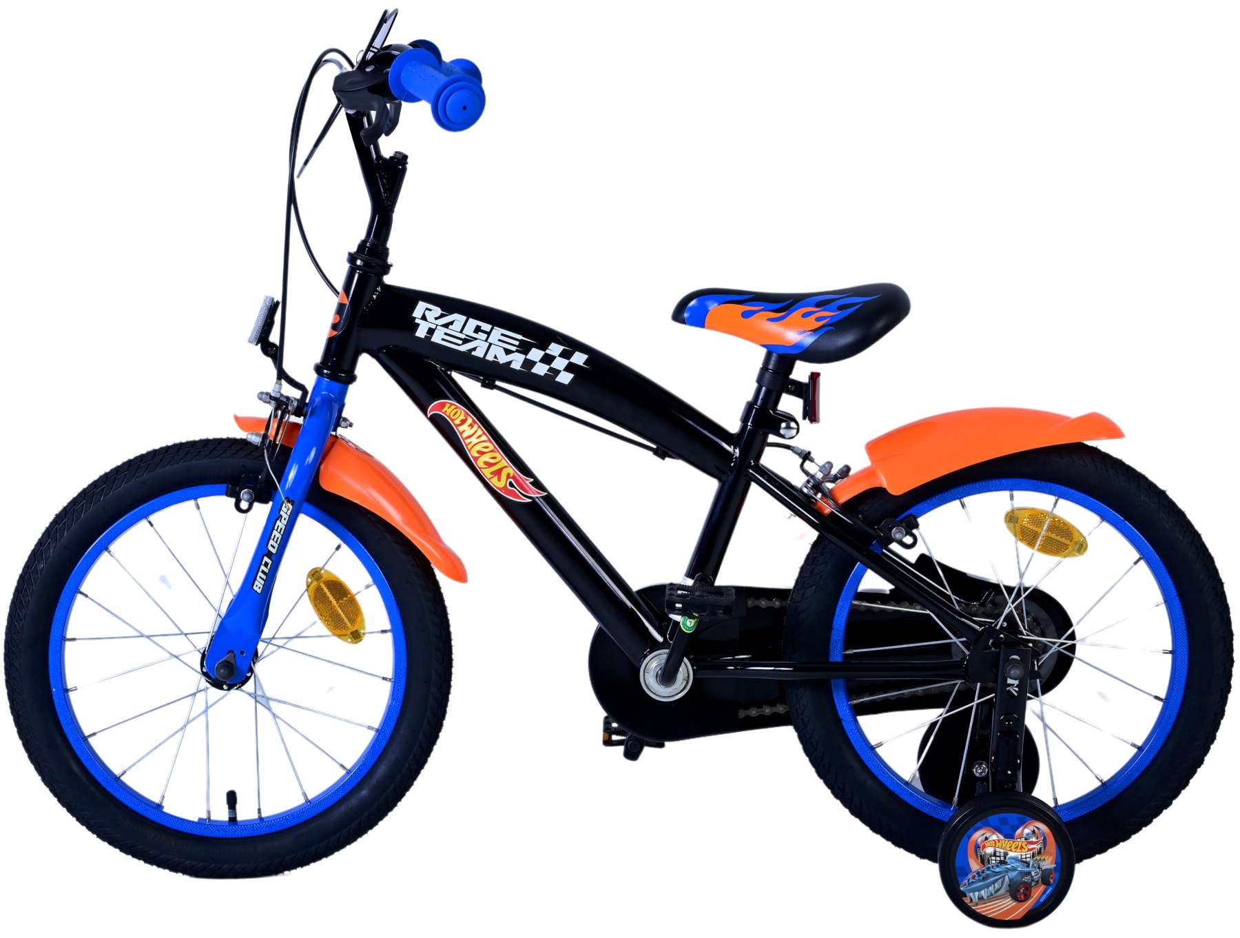 Kinderfahrrad Hot Wheels Fahrrad für Jungen Fahrrad Kinderrad 16 Zoll