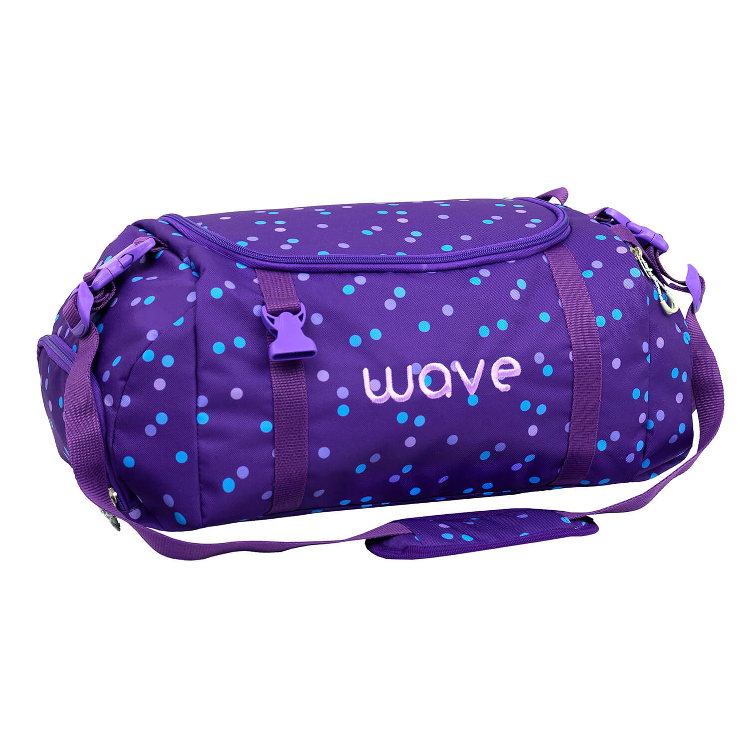 Rucksack Sporttasche "Purple Dots"