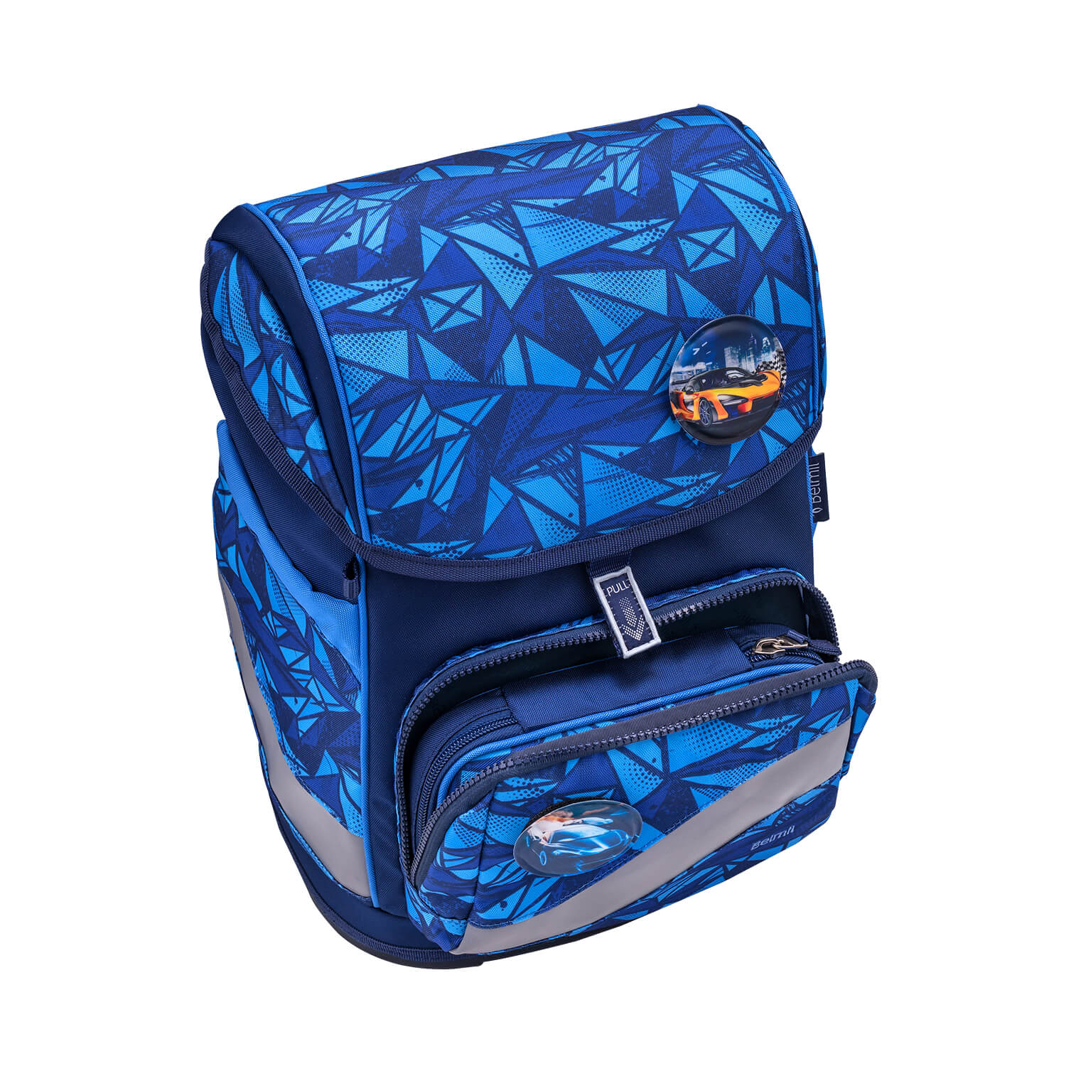 Rucksack Smarty Plus Premium Schulranzen Set 5-t. Glacier Blue Tasche