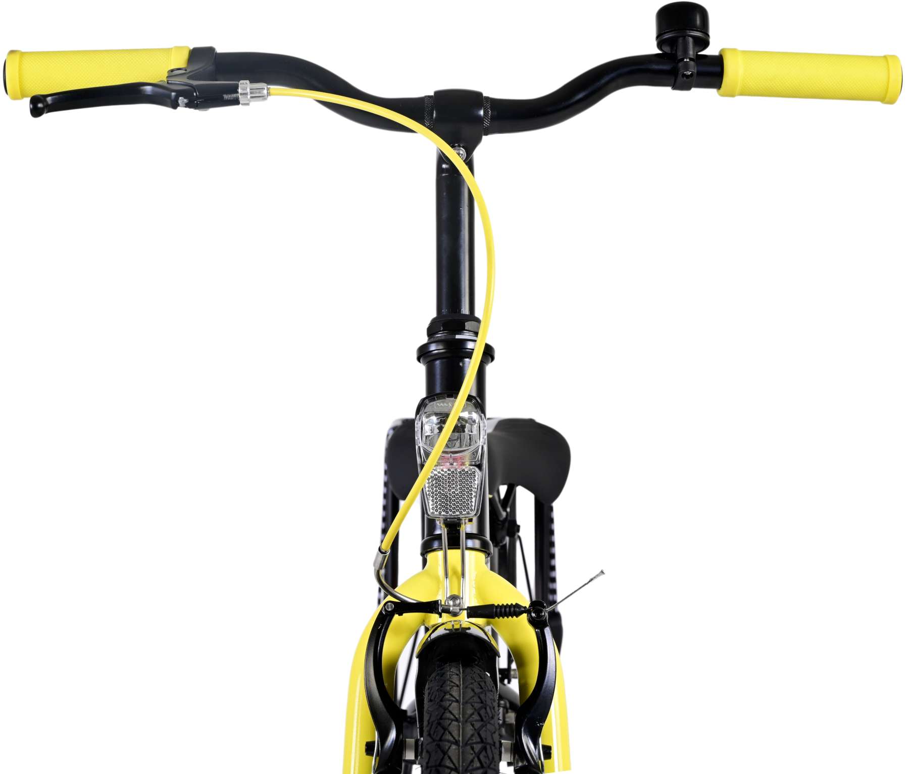 Kinderfahrrad Thombike für Jungen 24 Zoll Kinderrad in Schwarz Gelb
