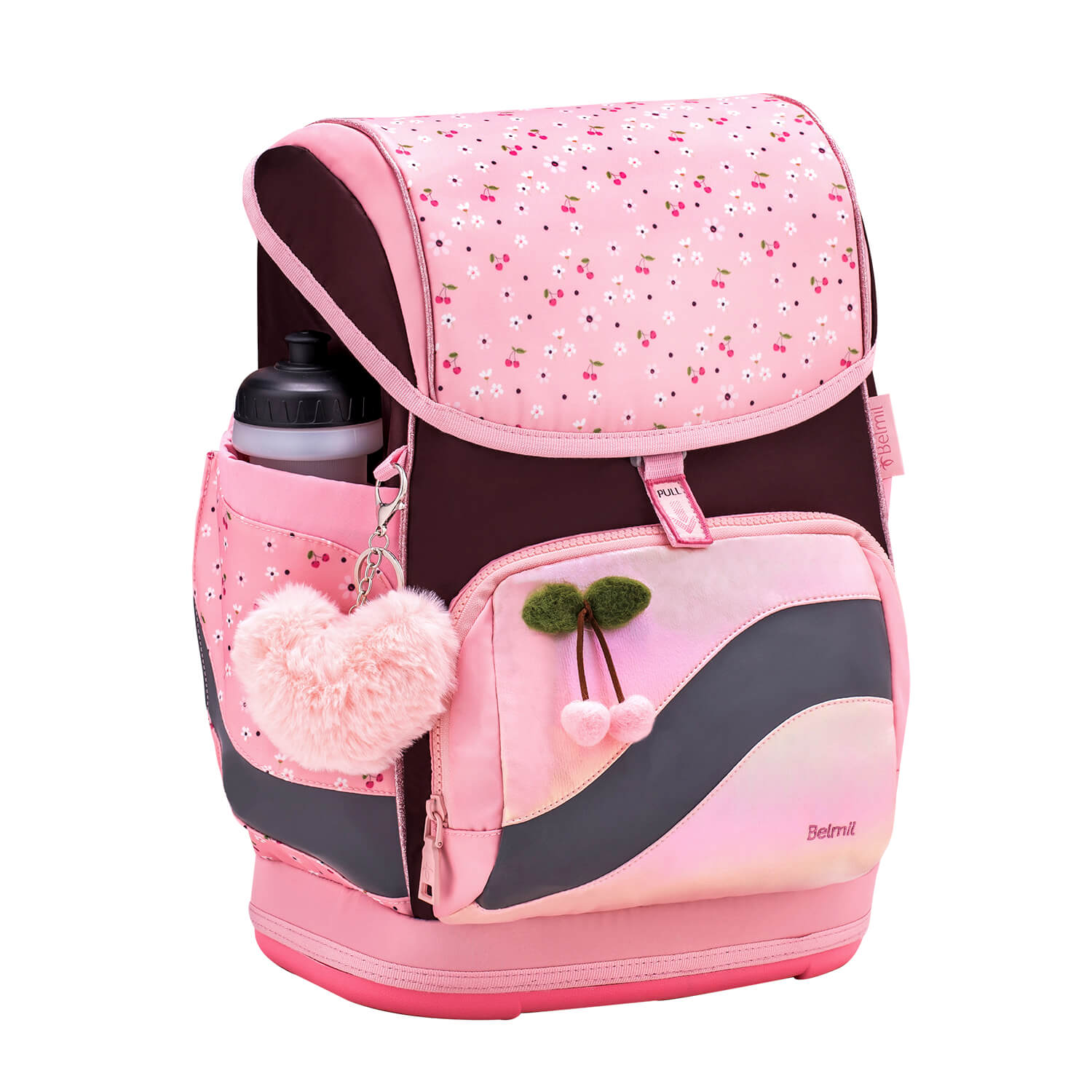 Rucksack Smarty Plus Premium Schulranzen Set 4-teilig Cherry Blossom