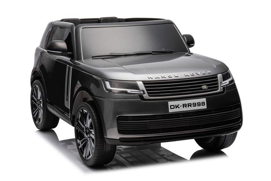 ES-Toys Kinderfahrzeug – Elektro Auto „Land Rover Range Rover“ 2 Sitzer – 12V14AH, 4 Motoren- 2,4Ghz, Bluetooth, Ledersitz+EVA+Lackiert – Schwarz ES-Toys Kinderfahrzeug – Elektro Auto „Land Rover Range Rover“ 2 Sitzer – 12V14AH, 4 Motoren- 2,4Ghz, Bluetooth, Ledersitz+EVA+Lackiert – Schwarz