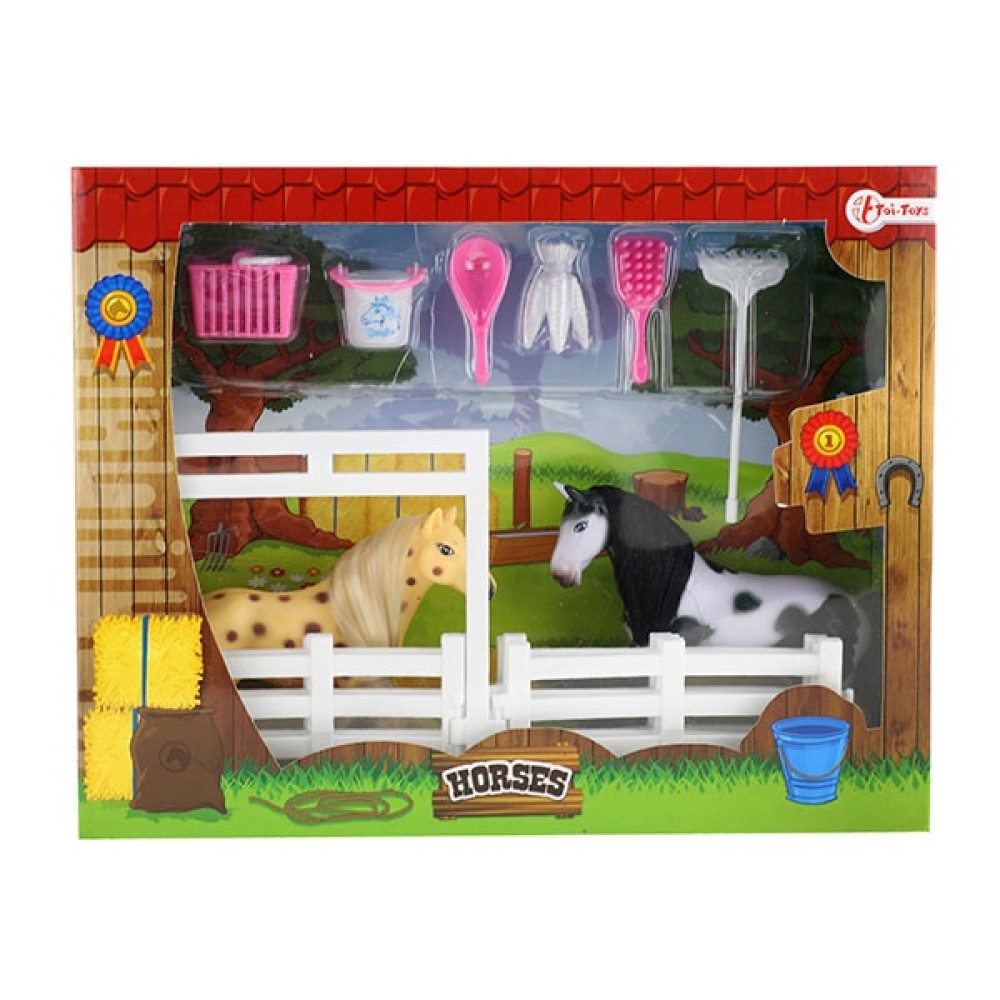 2 Pferde inkl Stall und Zubehör 2 Pferde inkl Stall und Zubehör