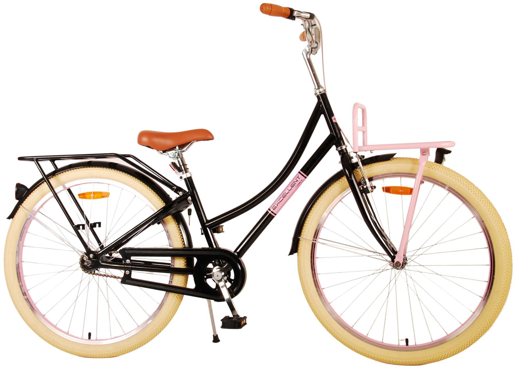 Kinderfahrrad Excellent Fahrrad für Mädchen 26 Zoll Kinderrad Schwarz Kinderfahrrad Excellent Fahrrad für Mädchen 26 Zoll Kinderrad Schwarz