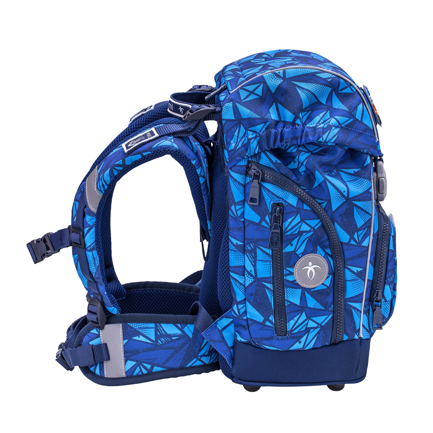 Rucksack Comfy Plus Premium Schulranzen Set 5-t. Glacier Blue Tasche