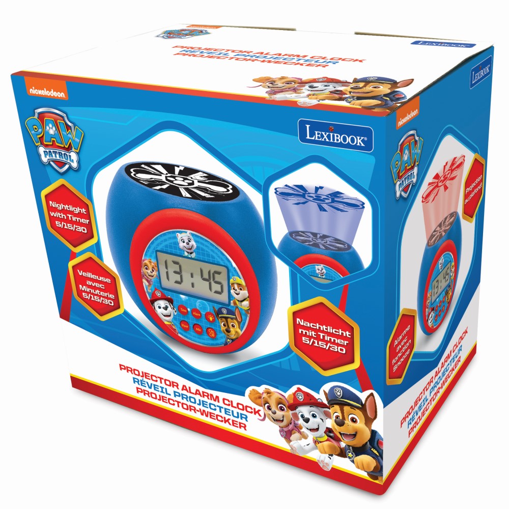 Paw Patrol Projektions Wecker Paw Patrol Projektions Wecker