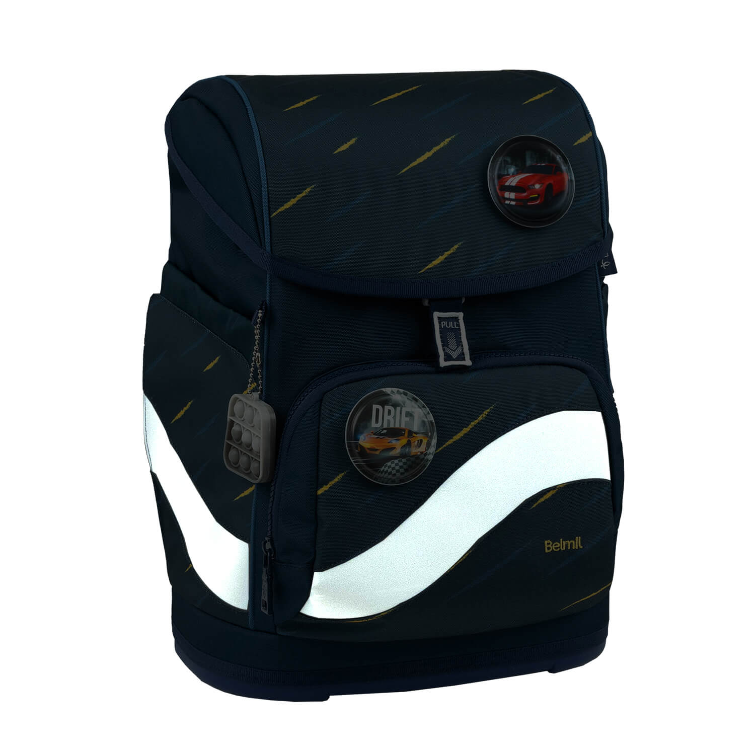 Rucksack Smarty Plus Premium Schulranzen Set 5-teile Orion Blue Tasche