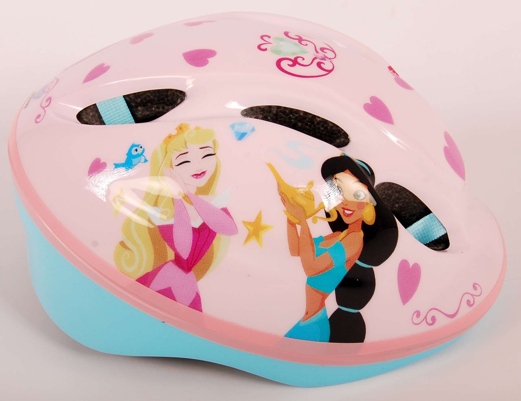 Fahrradhelm Disney Prinzessin in Rosa 52-56 cm Kinderhelm Fahrradhelm Disney Prinzessin in Rosa 52-56 cm Kinderhelm
