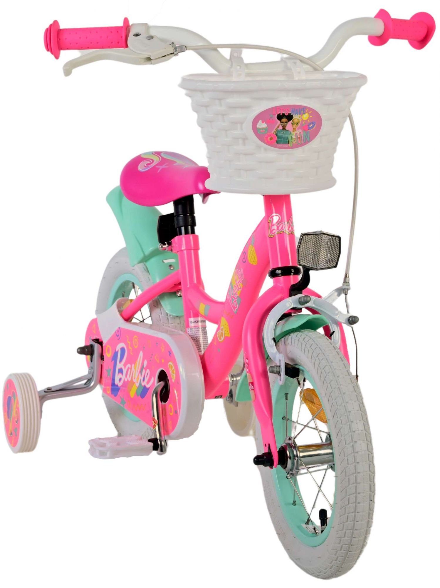 Kinderfahrrad Barbie Fahrrad in Rosa für Mädchen 12 Zoll Kinderrad