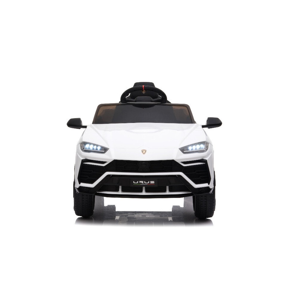 ES-Toys Elektro Kinderauto „Lamborghini Urus“ – lizenziert – 12V Akku, 2 Motoren- 2,4Ghz Fernsteuerung, MP3, Ledersitz+EVA – Weiss ES-Toys Elektro Kinderauto „Lamborghini Urus“ – lizenziert – 12V Akku, 2 Motoren- 2,4Ghz Fernsteuerung, MP3, Ledersitz+EVA – Weiss