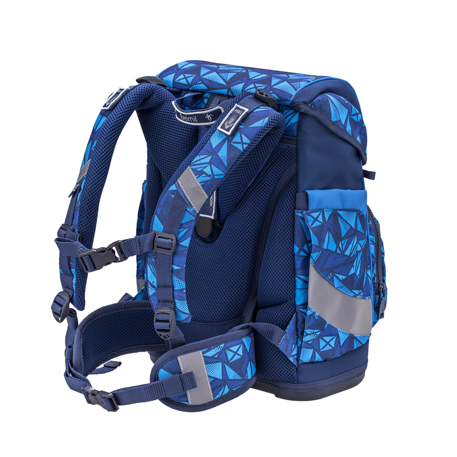 Rucksack Smarty Plus Premium Schulranzen Set 5-t. Glacier Blue Tasche