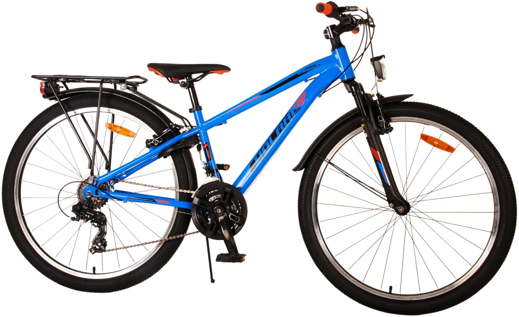 Kinderfahrrad Cross für Jungen 26 Zoll Kinderrad in Blau, 18 Gänge Kinderfahrrad Cross für Jungen 26 Zoll Kinderrad in Blau, 18 Gänge