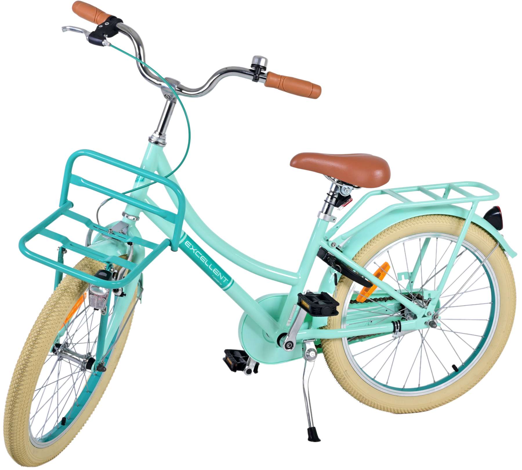 Kinderfahrrad Excellent Fahrrad für Mädchen 20 Zoll Kinderrad in Grün