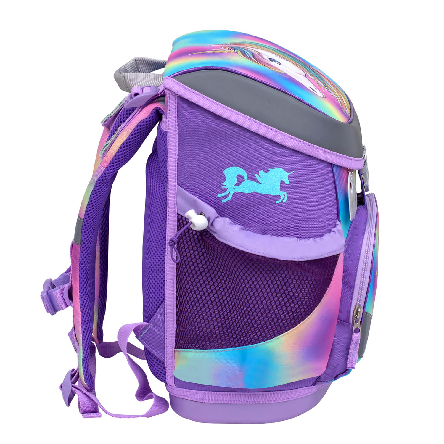 Belmil Mini-Fit ergonomisches Schulranzen-Set 4-teilig "Rainbow Color" mit Brustgurt Belmil Mini-Fit ergonomisches Schulranzen-Set 4-teilig "Rainbow Color" mit Brustgurt