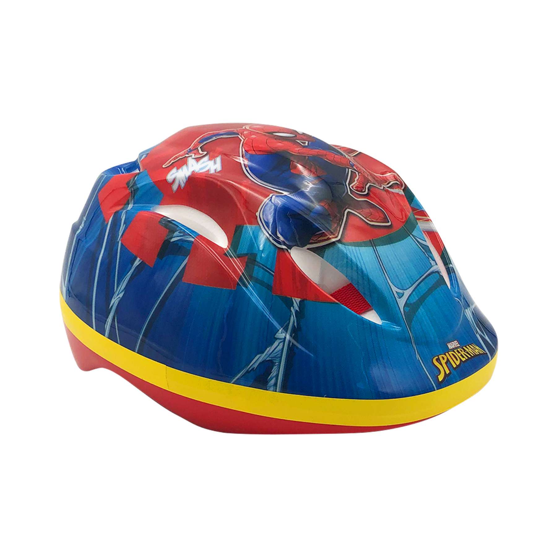 Fahrradhelm Marvel Spiderman Helm in Blau Rot 51 - 55 cm Kinderhelm