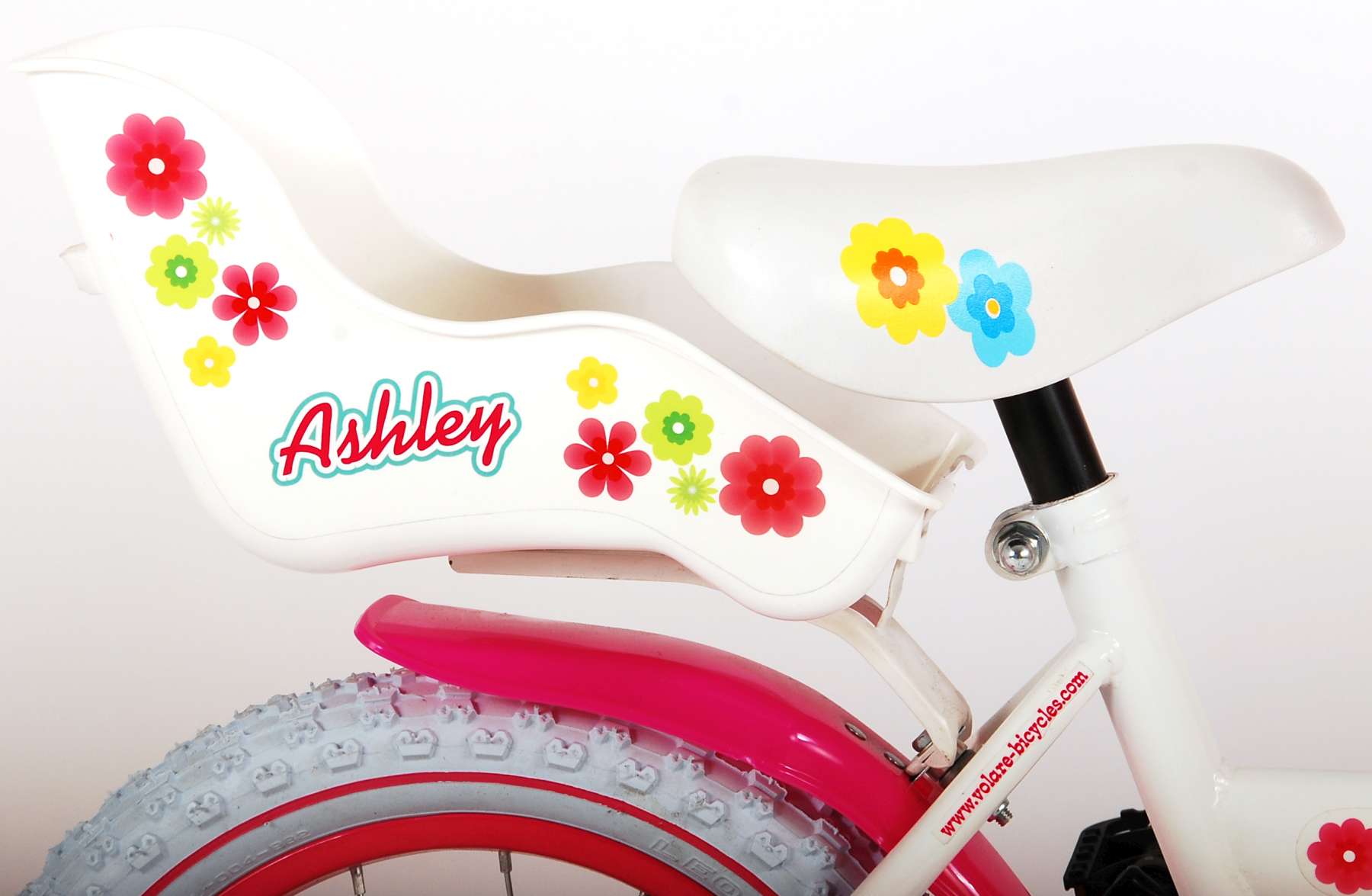 Kinderfahrrad Ashley für Mädchen 14 Zoll Kinderrad in Weiß Kinderfahrrad Ashley für Mädchen 14 Zoll Kinderrad in Weiß