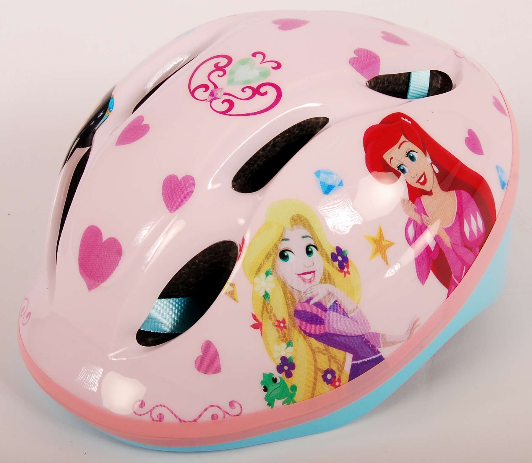 Fahrradhelm Disney Prinzessin in Rosa 52-56 cm Kinderhelm Fahrradhelm Disney Prinzessin in Rosa 52-56 cm Kinderhelm