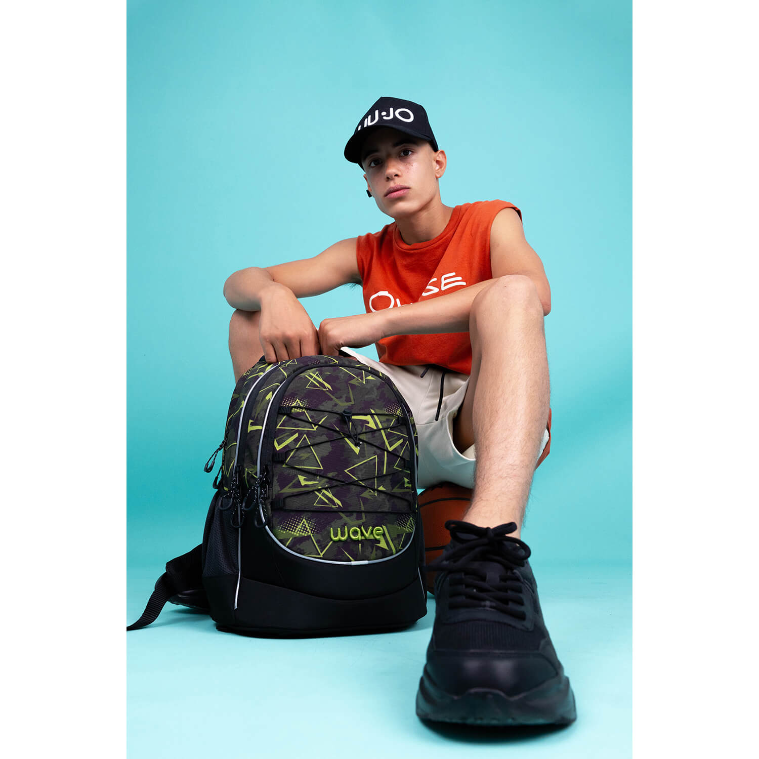 Rucksack Boost Schulrucksack "Waves Bold"