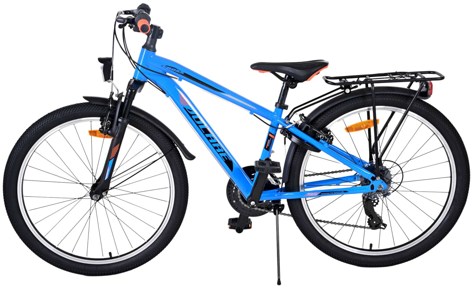 Kinderfahrrad Cross für Jungen 24 Zoll Kinderrad in Blau 18-Gänge Kinderfahrrad Cross für Jungen 24 Zoll Kinderrad in Blau 18-Gänge