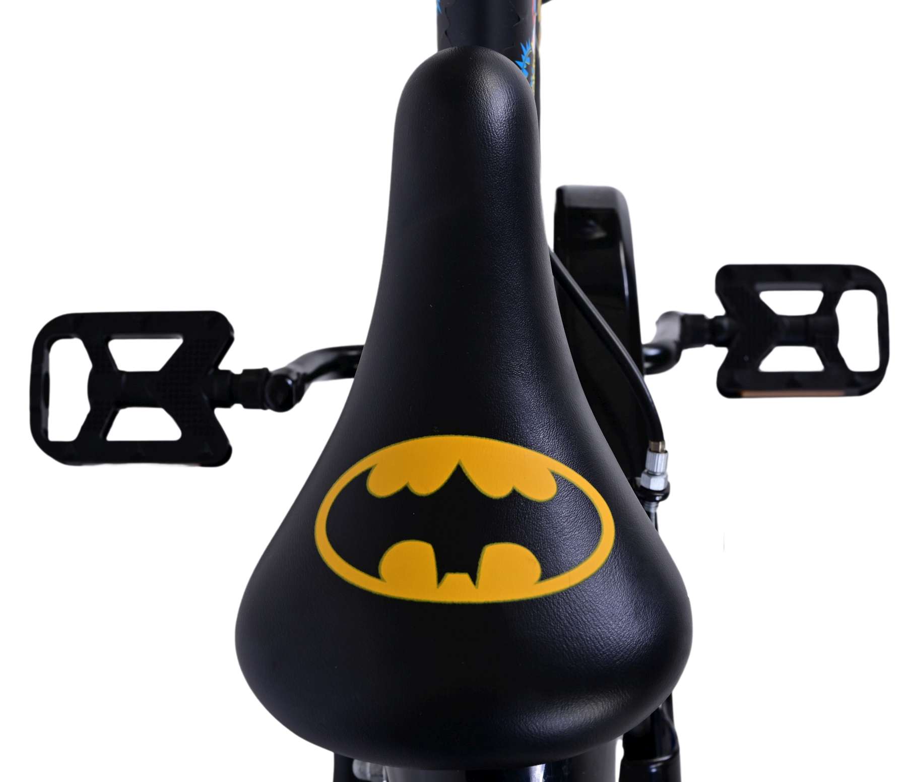 Kinderfahrrad Batman für Jungen 14 Zoll Kinderrad in Schwarz Fahrrad