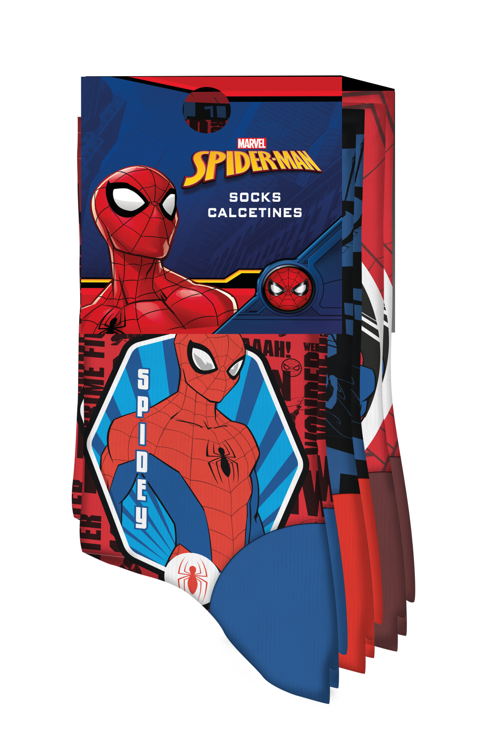 Spiderman - 3er Set Socken