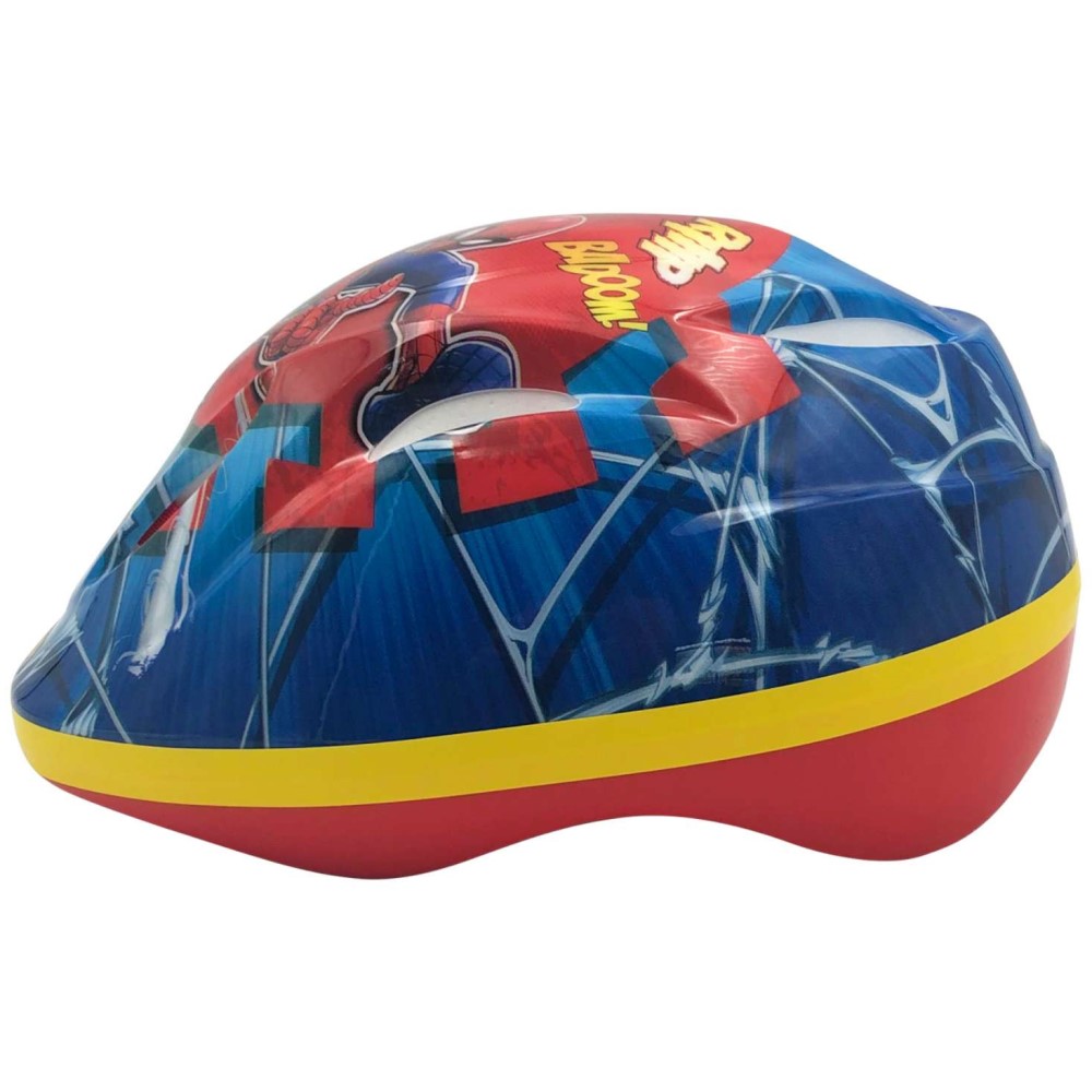 Fahrradhelm Marvel Spiderman Helm in Blau Rot 51 - 55 cm Kinderhelm