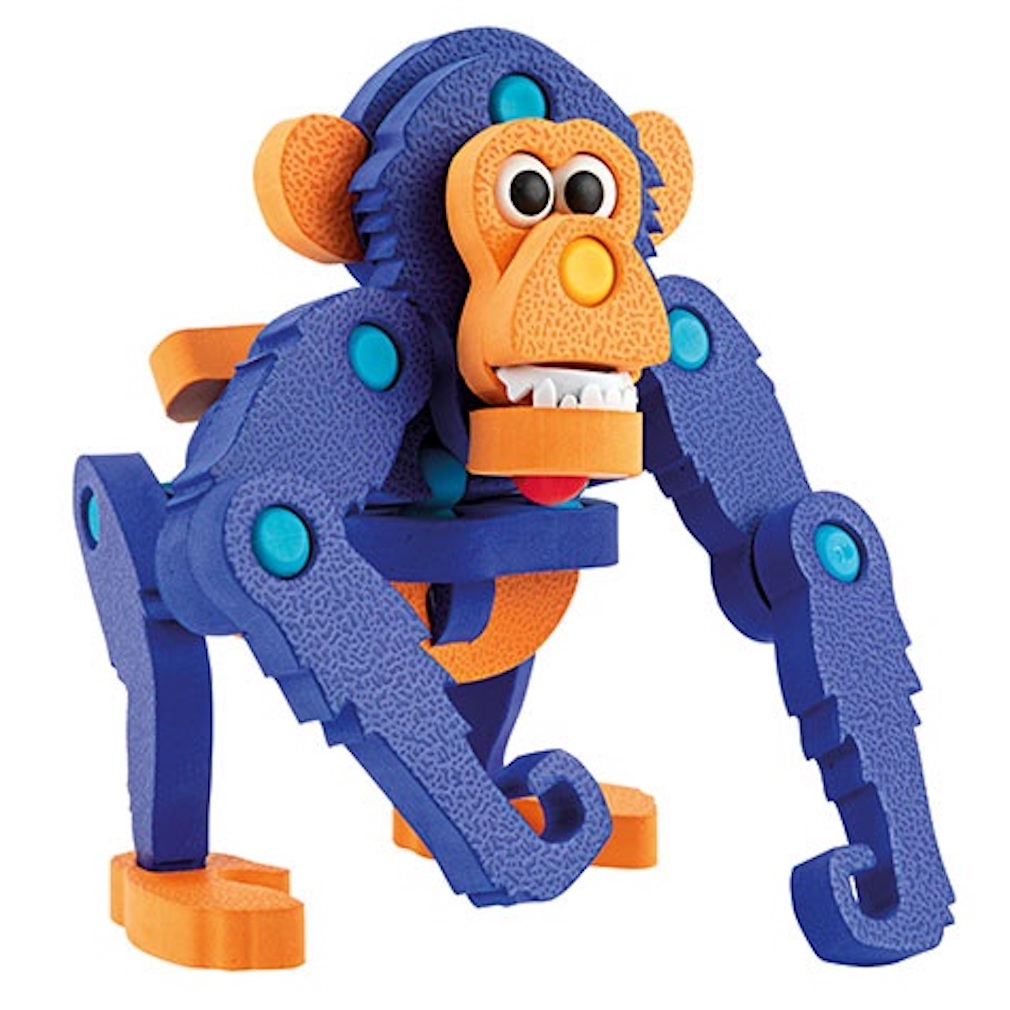 Affe 3D Puzzle Schaumstoff Schimpanse Affe 3D Puzzle Schaumstoff Schimpanse