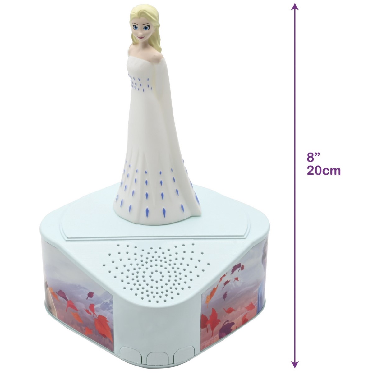 Frozen Elsa Bluetooth-Lautsprecher mit beleuchteter 3D Figur Elsa Anna