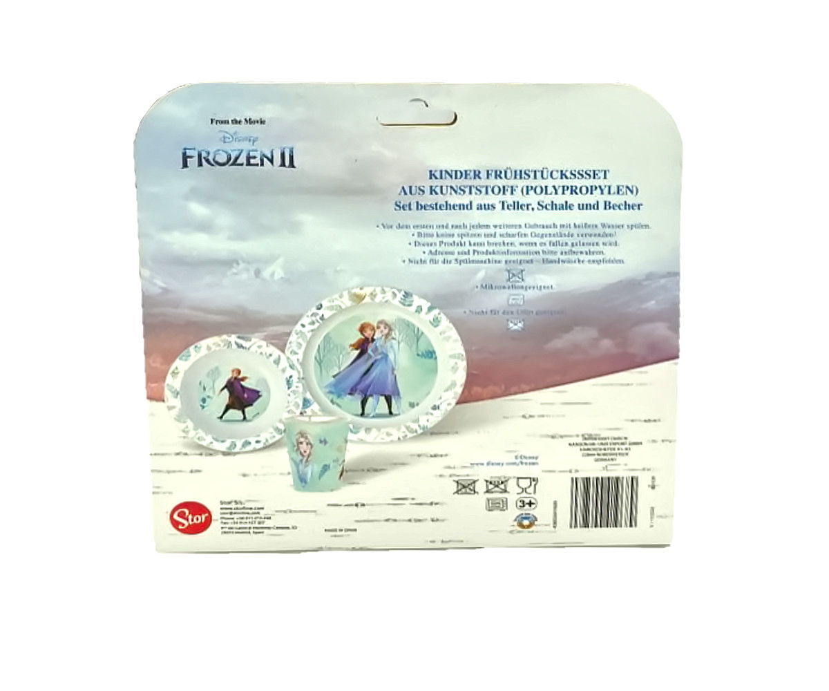 Frozen 2 Kindergeschirr - 3er Set Frozen 2 Kindergeschirr - 3er Set
