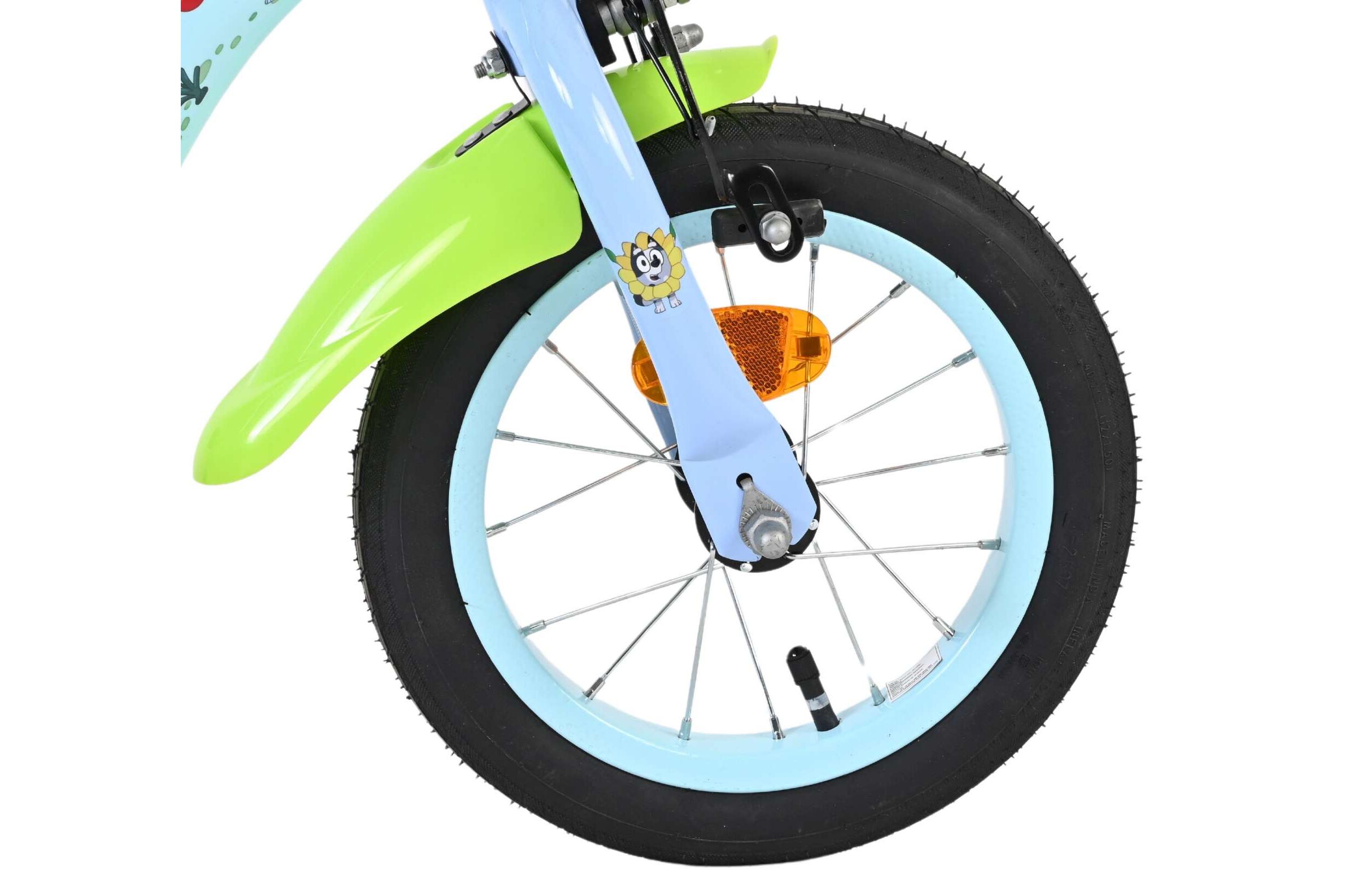 Volare Kinderfahrrad Bluey 12 Zoll Kinderrad in Uni, Hellblau, Zwei Handbremsen Volare Kinderfahrrad Bluey 12 Zoll Kinderrad in Uni, Hellblau, Zwei Handbremsen