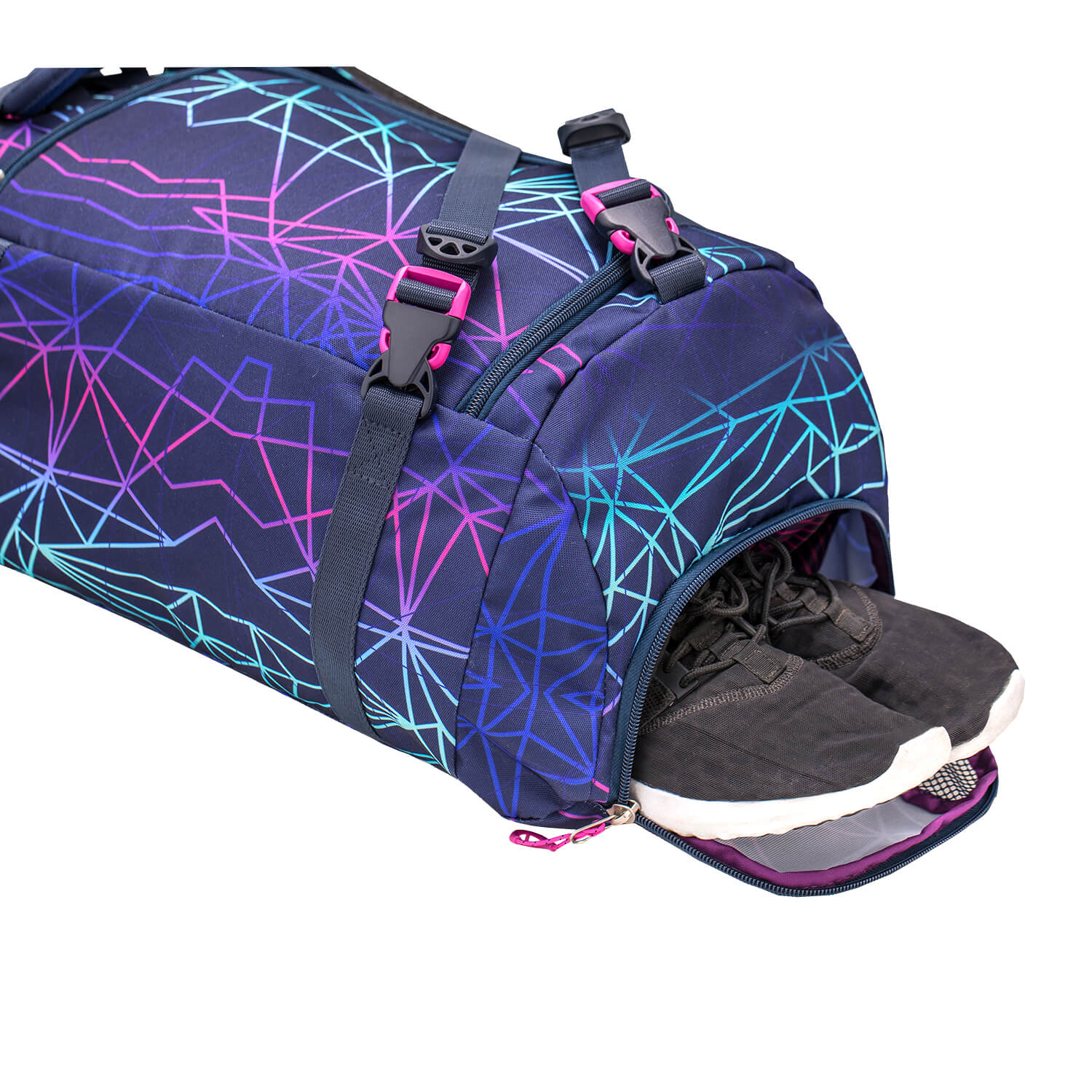 Rucksack Sporttasche "Stripes Purple"