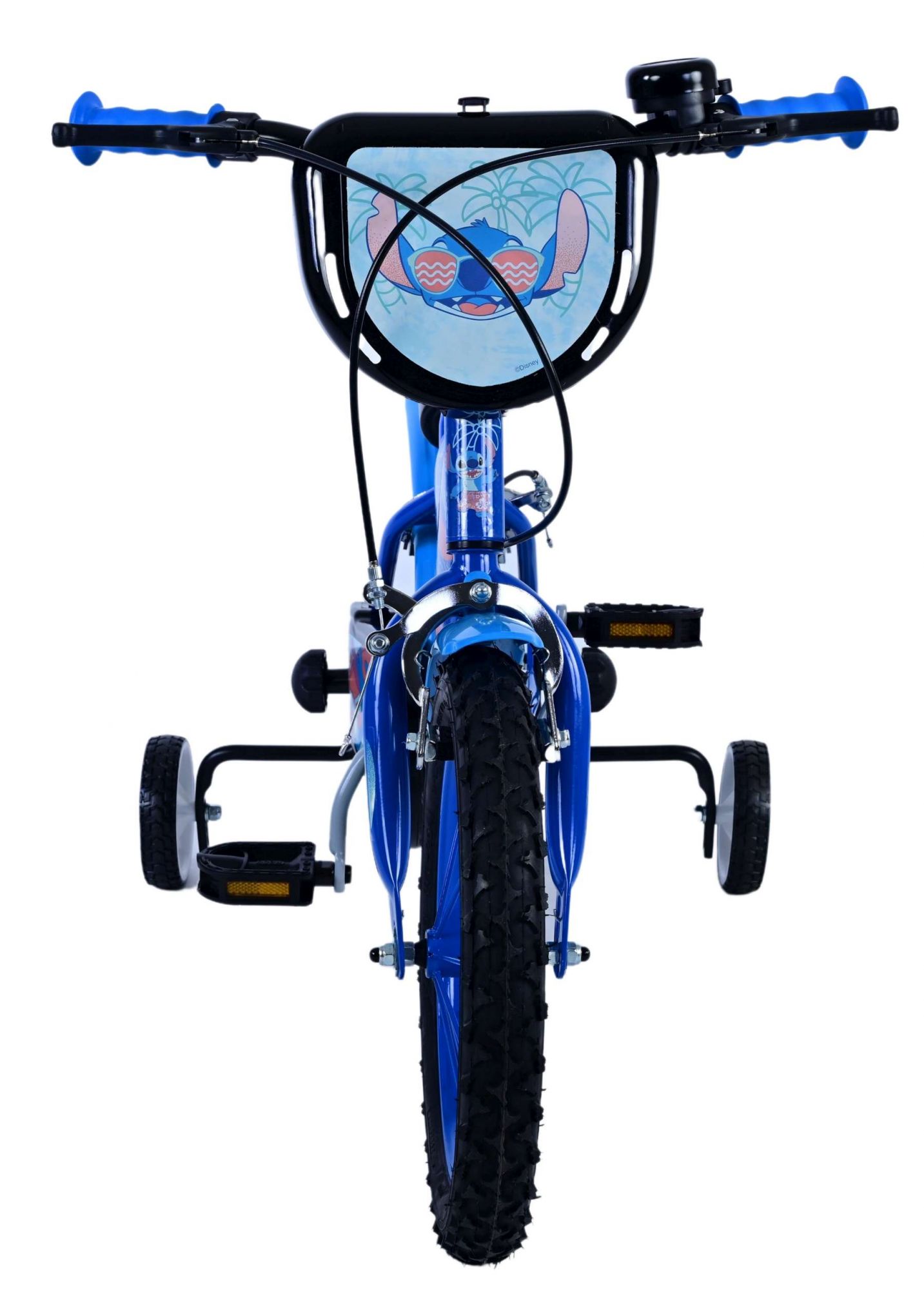 Kinderfahrrad Disney Stitch für Jungen Fahrrad 14 Zoll Kinderrad Blau