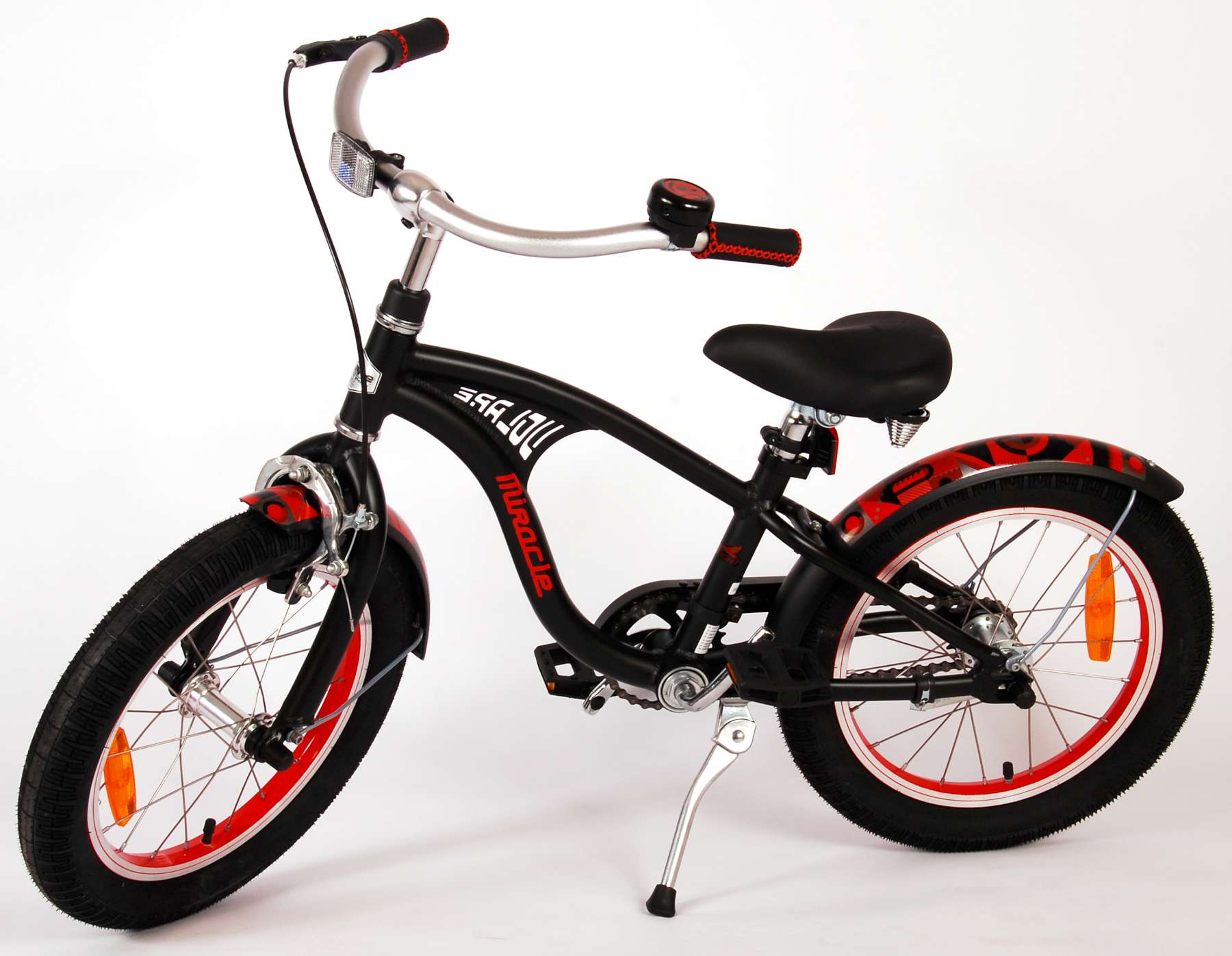 Kinderfahrrad Miracle Cruiser für Jungen 16 Zoll Kinderrad Mattschwarz Kinderfahrrad Miracle Cruiser für Jungen 16 Zoll Kinderrad Mattschwarz