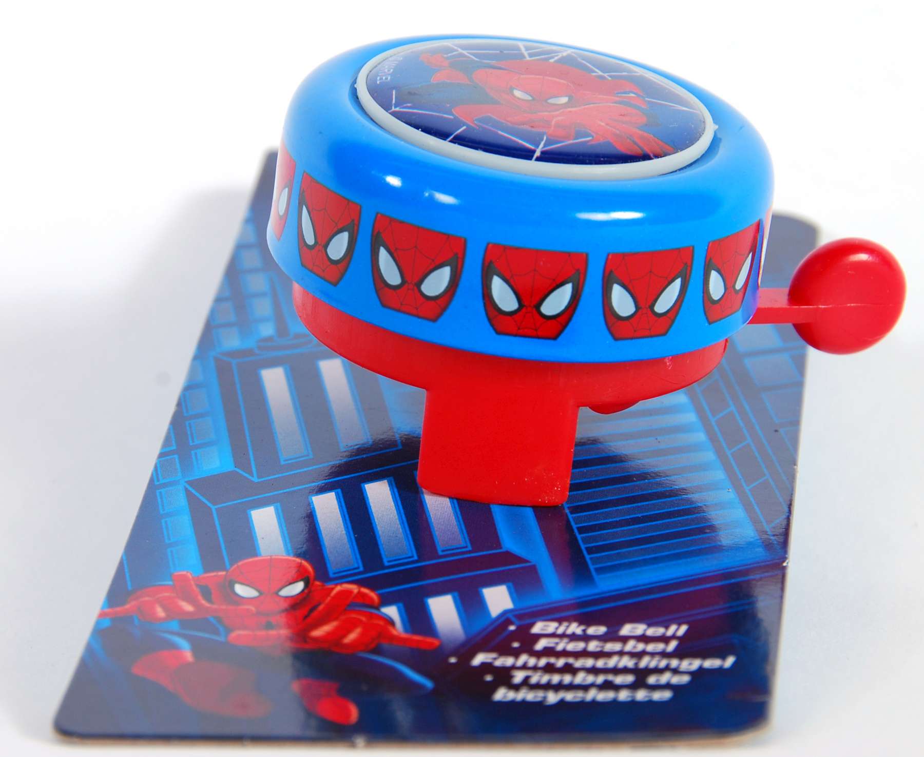 Fahrradklingel Spider-Man für Jungen in Blau