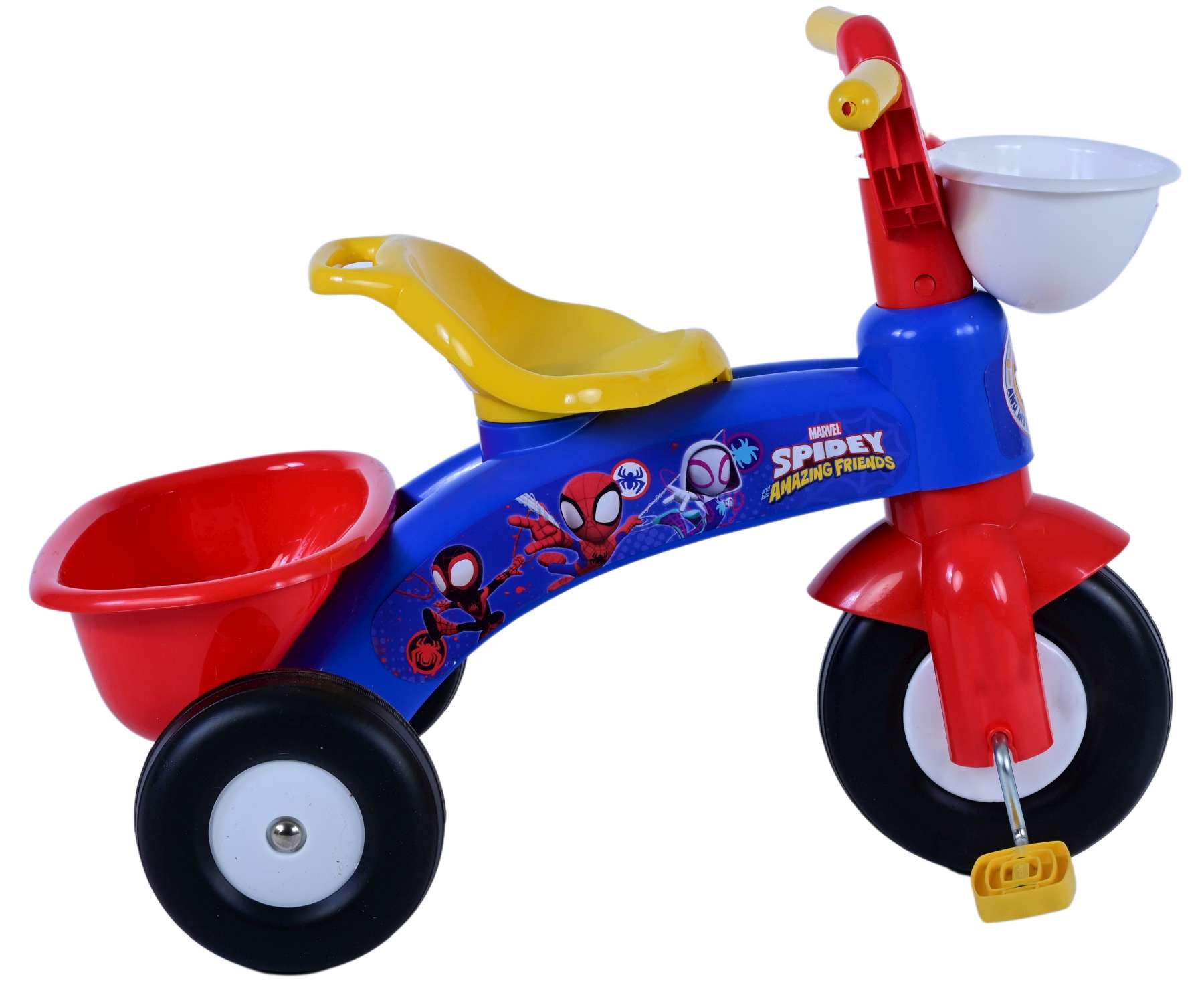 Dreirad Marvel Spidey Fahrrad für Jungen Kinderrad in Blau