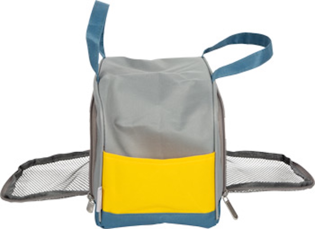 Hund mit Tasche und Pflege-Set Hund mit Tasche und Pflege-Set
