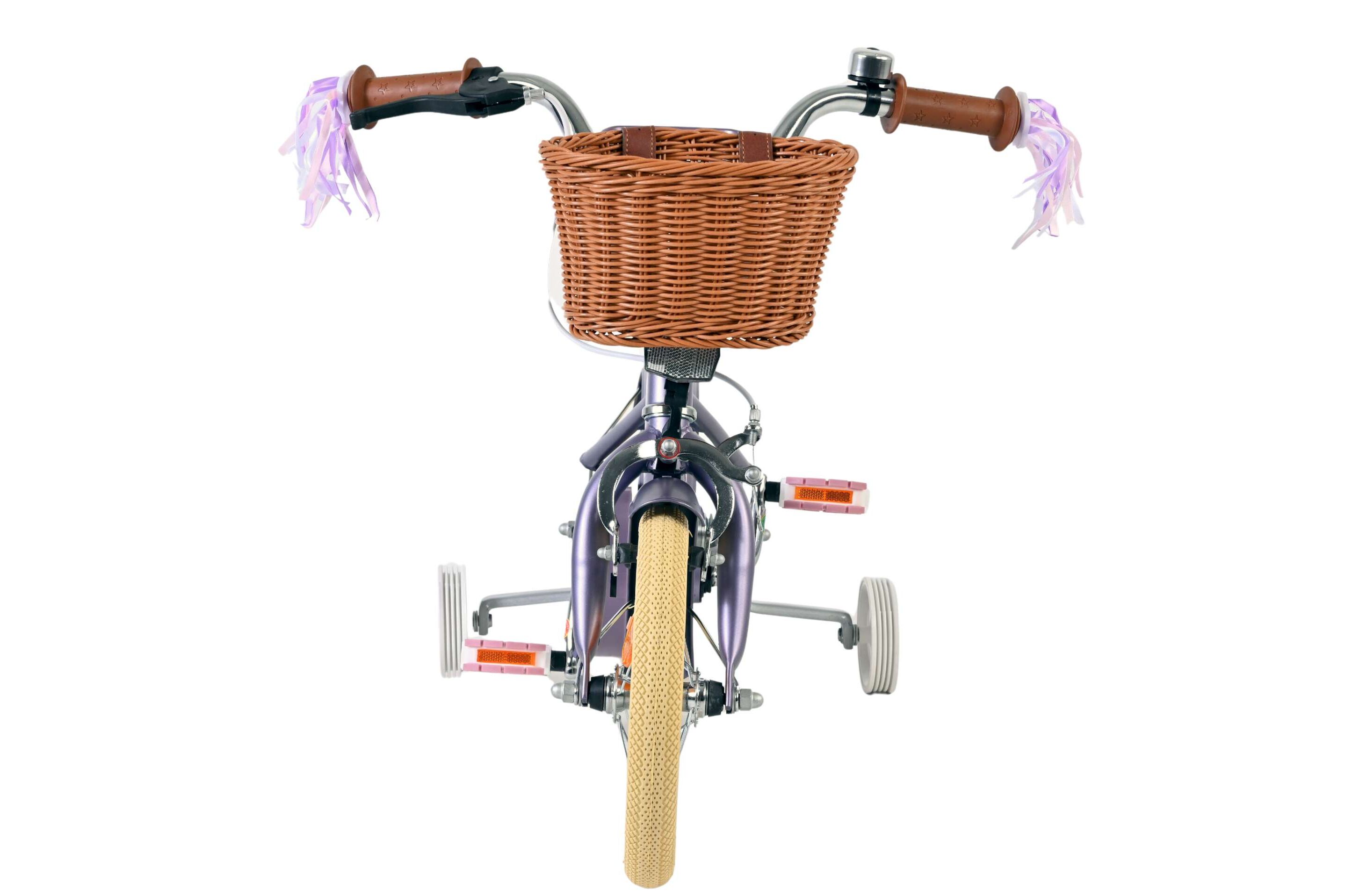 Volare Kinderfahrrad Blossom für Mädchen 12 Zoll Kinderrad in Lila Volare Kinderfahrrad Blossom für Mädchen 12 Zoll Kinderrad in Lila