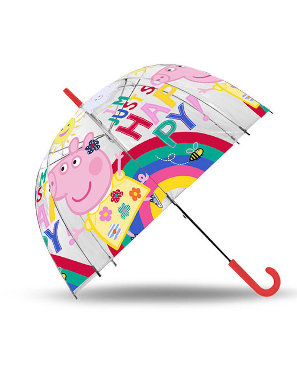 Peppa Wutz Regenschirm Peppa Durchmesser 70cm
