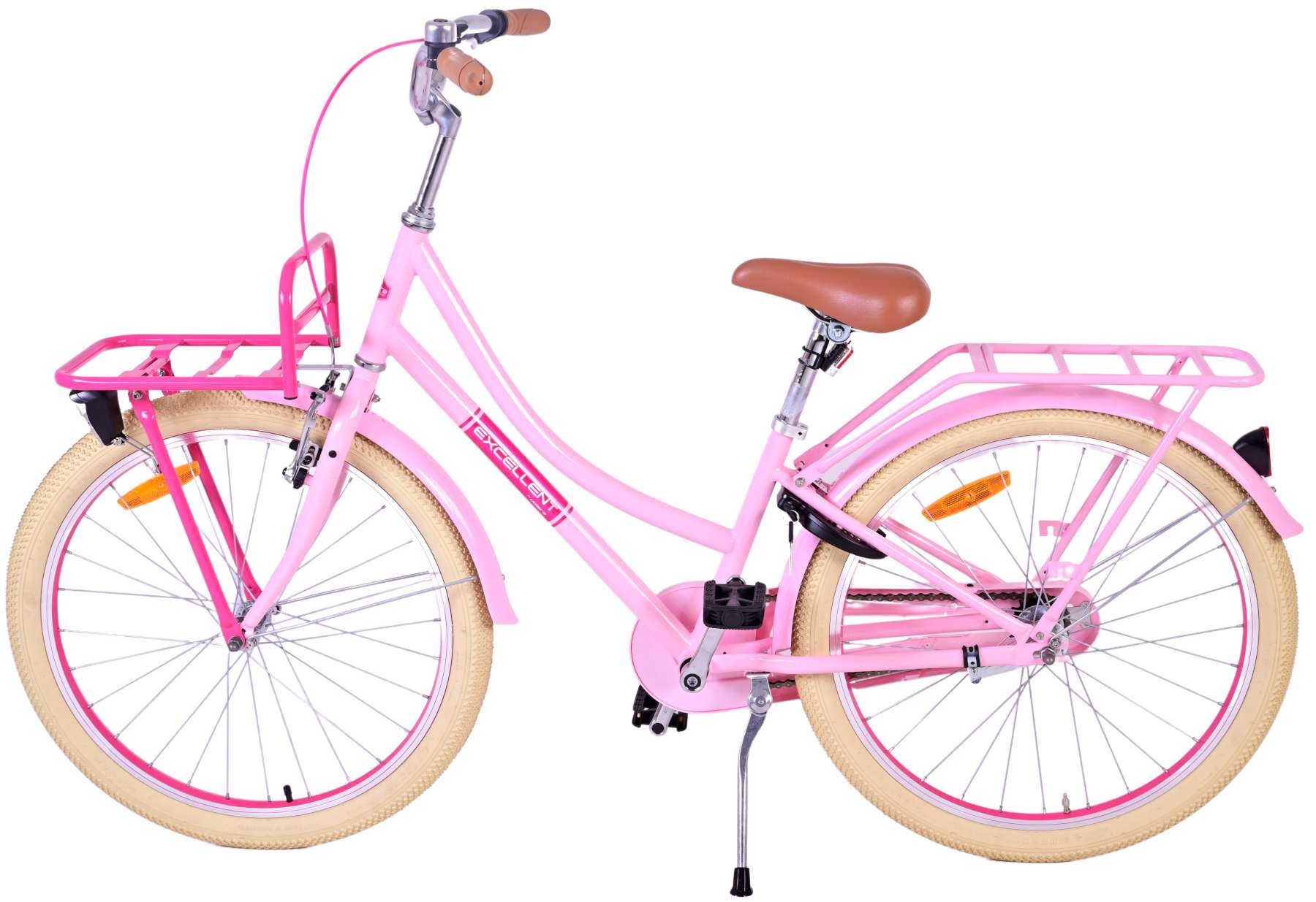 Kinderfahrrad Excellent Fahrrad für Mädchen 24 Zoll Kinderrad in Rosa