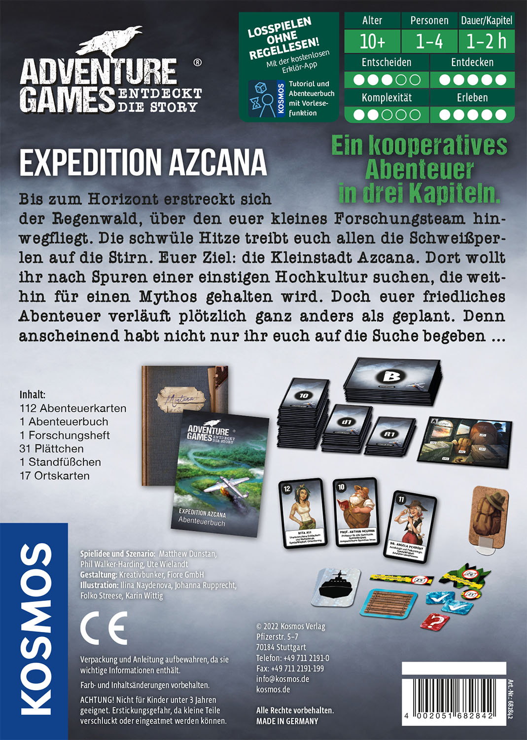 Spiel Adventure Games - Expedition Azcana
