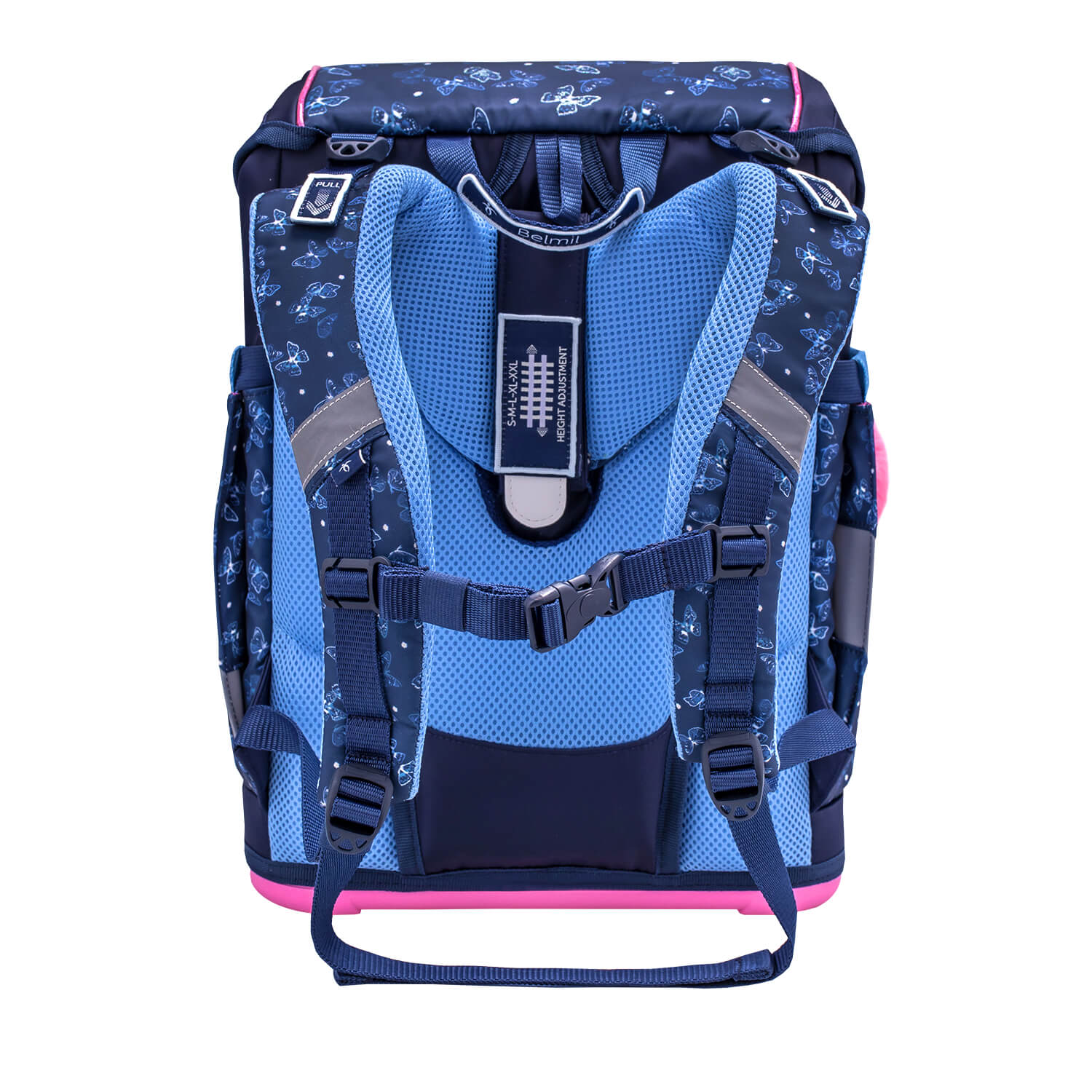 Rucksack Smarty Plus Premium Schulranzen Set 4-teilig Sapphire Tasche