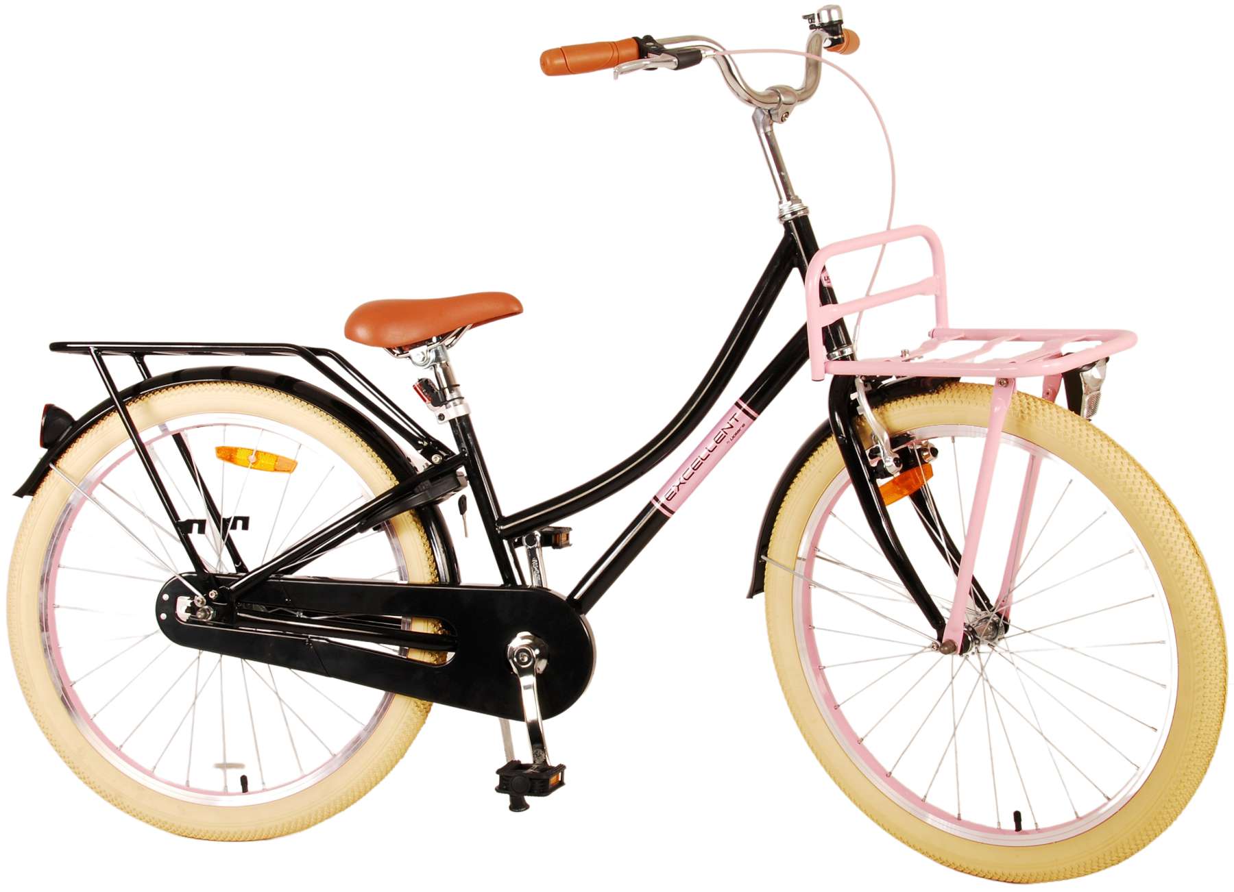 Kinderfahrrad Excellent Fahrrad für Mädchen 24 Zoll Kinderrad Schwarz Kinderfahrrad Excellent Fahrrad für Mädchen 24 Zoll Kinderrad Schwarz