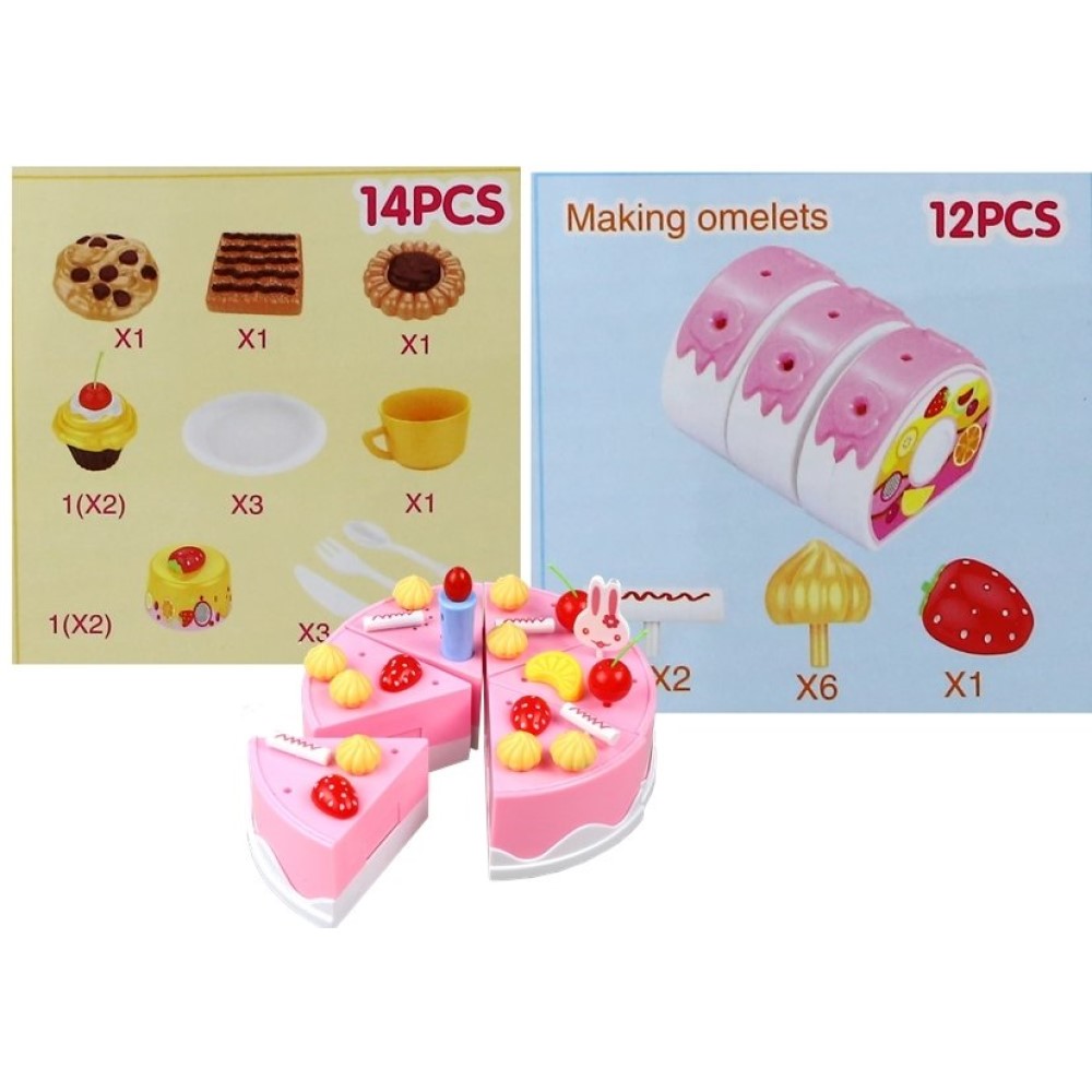 Torte Kuchen Set 75 Teile Teller Besteck Set