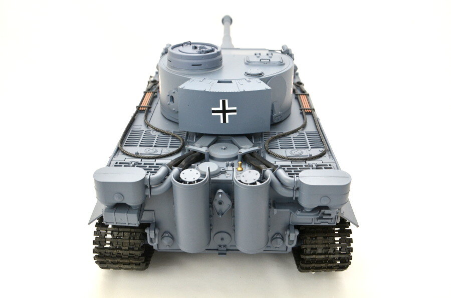 RC Panzer "German Tiger I" 1:16 Graumit mit Rauch und Sound