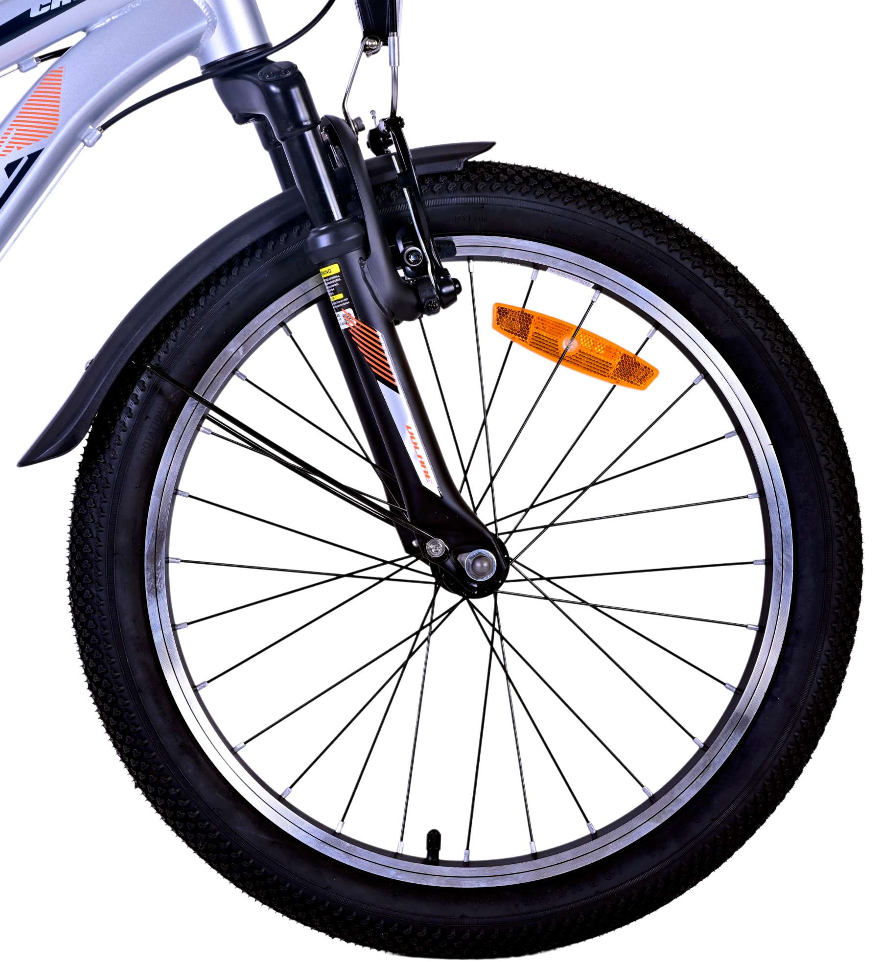 Kinderfahrrad Cross für Jungen 20 Zoll Kinderrad in Silber, 6 Gänge Kinderfahrrad Cross für Jungen 20 Zoll Kinderrad in Silber, 6 Gänge