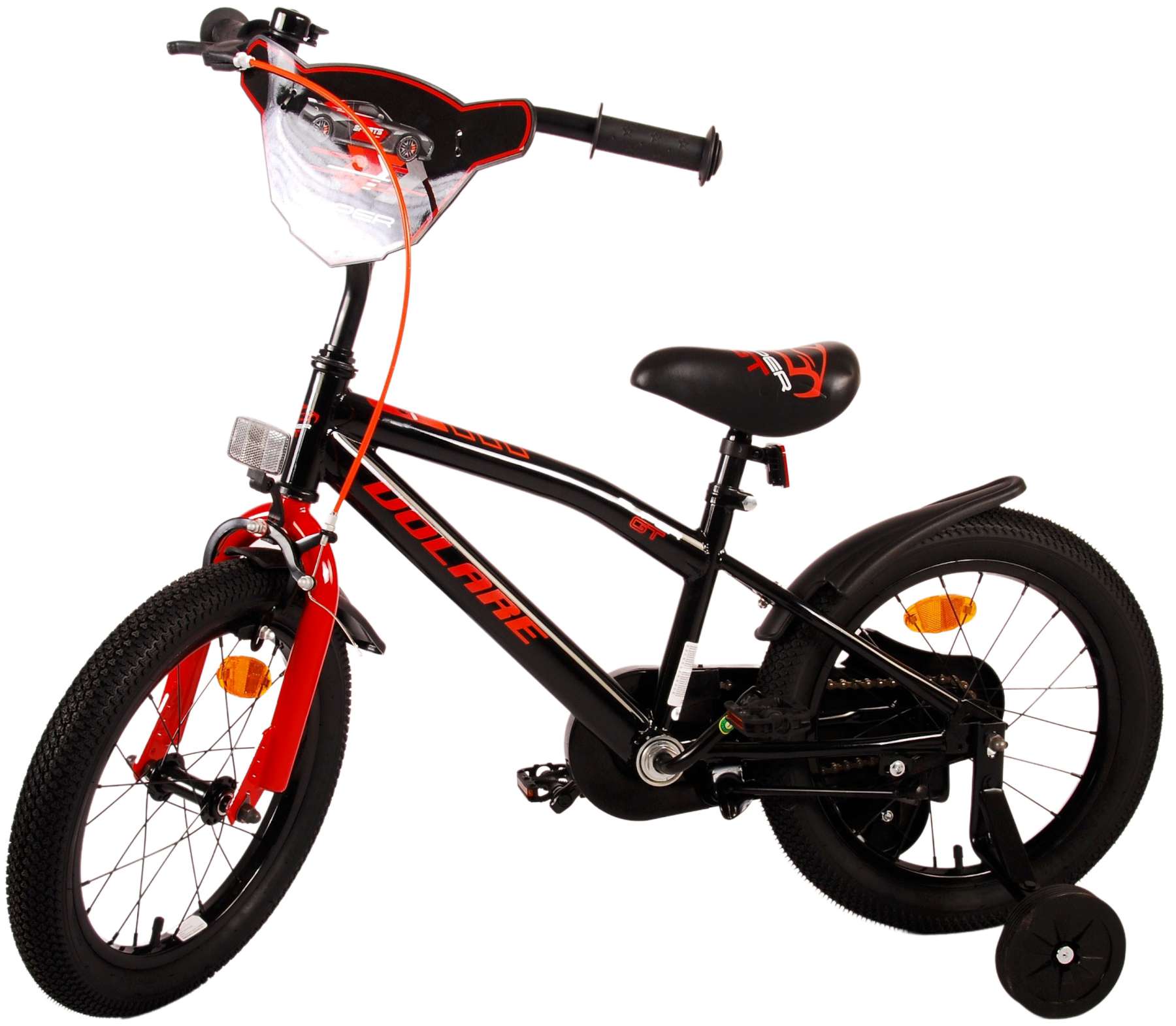 Kinderfahrrad Super Fahrrad GT für Jungen 16 Zoll Kinderrad in Rot