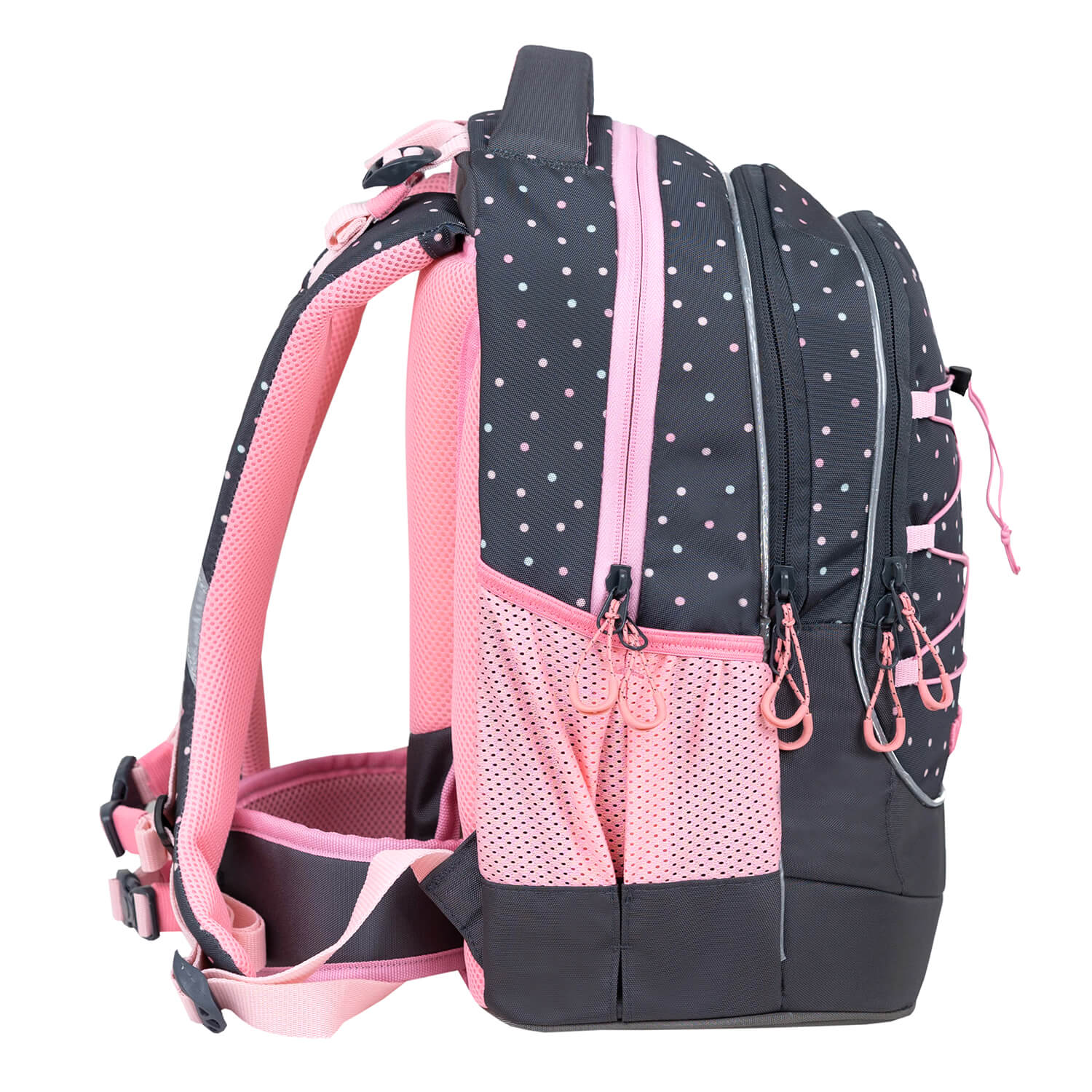 Rucksack Boost Schulrucksack "Dots Pinky"